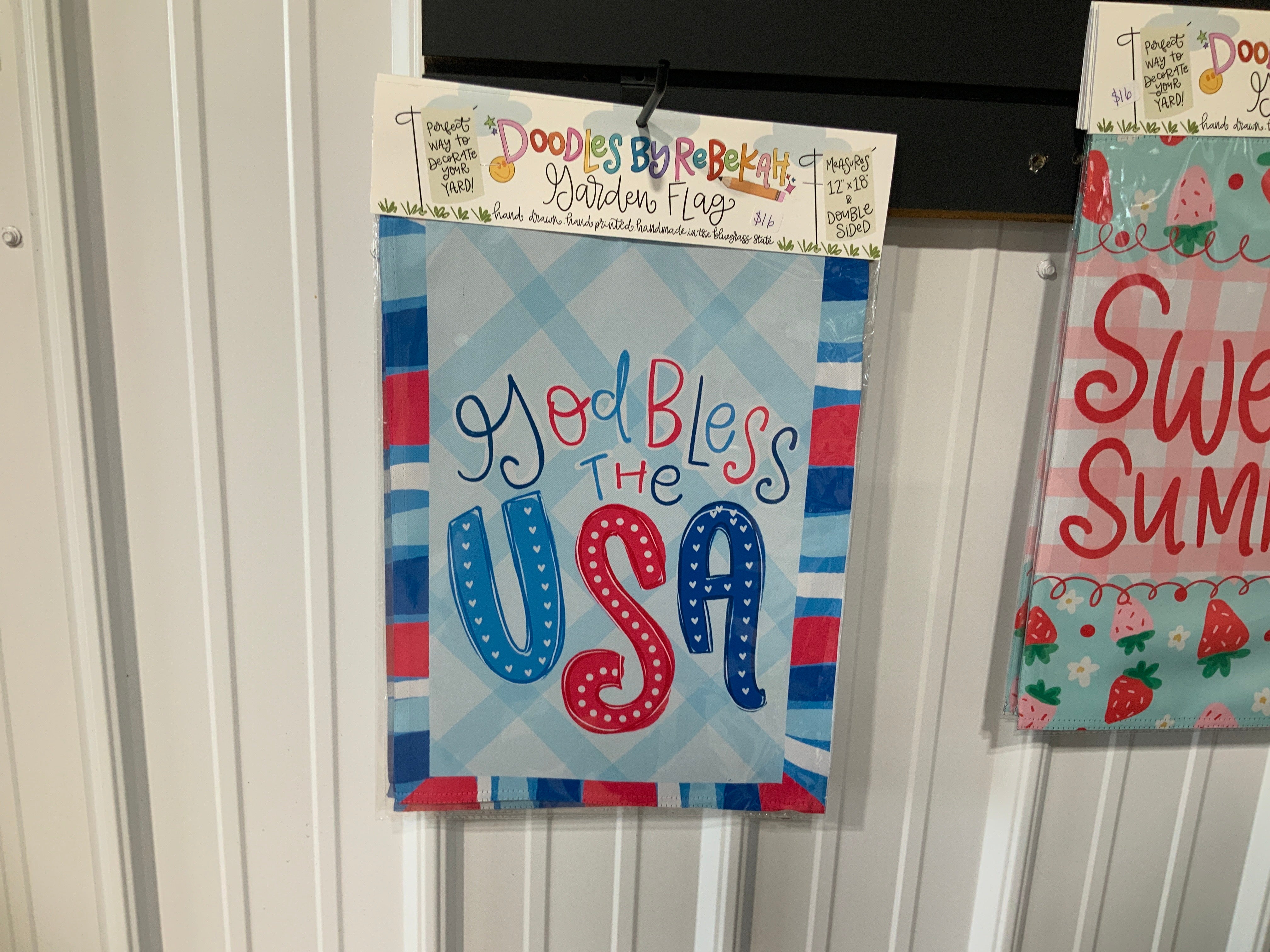 God Bless 12x16 Garden flag
