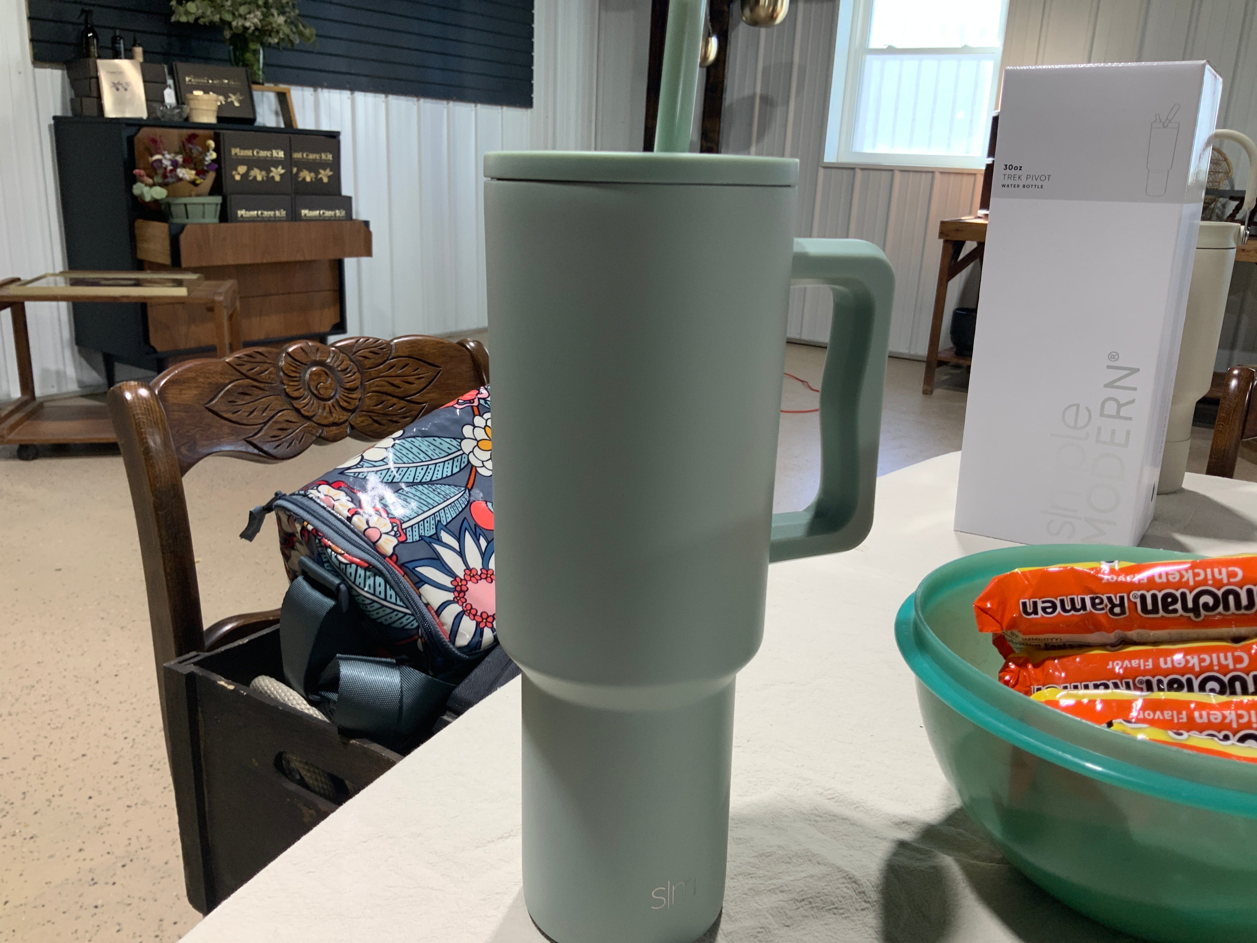40oz Trek Tumbler- Sage