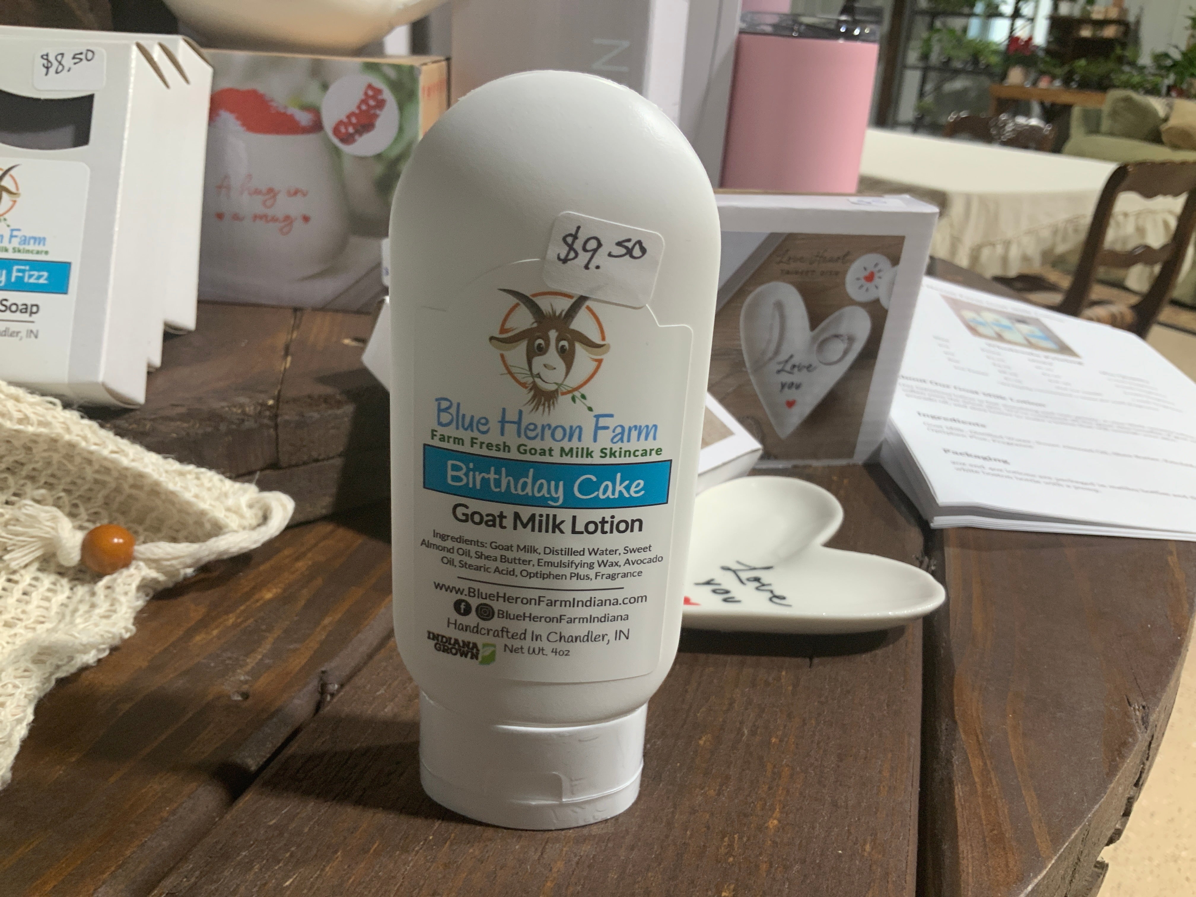 Birthday Cake- goat milk lotion- 4oz