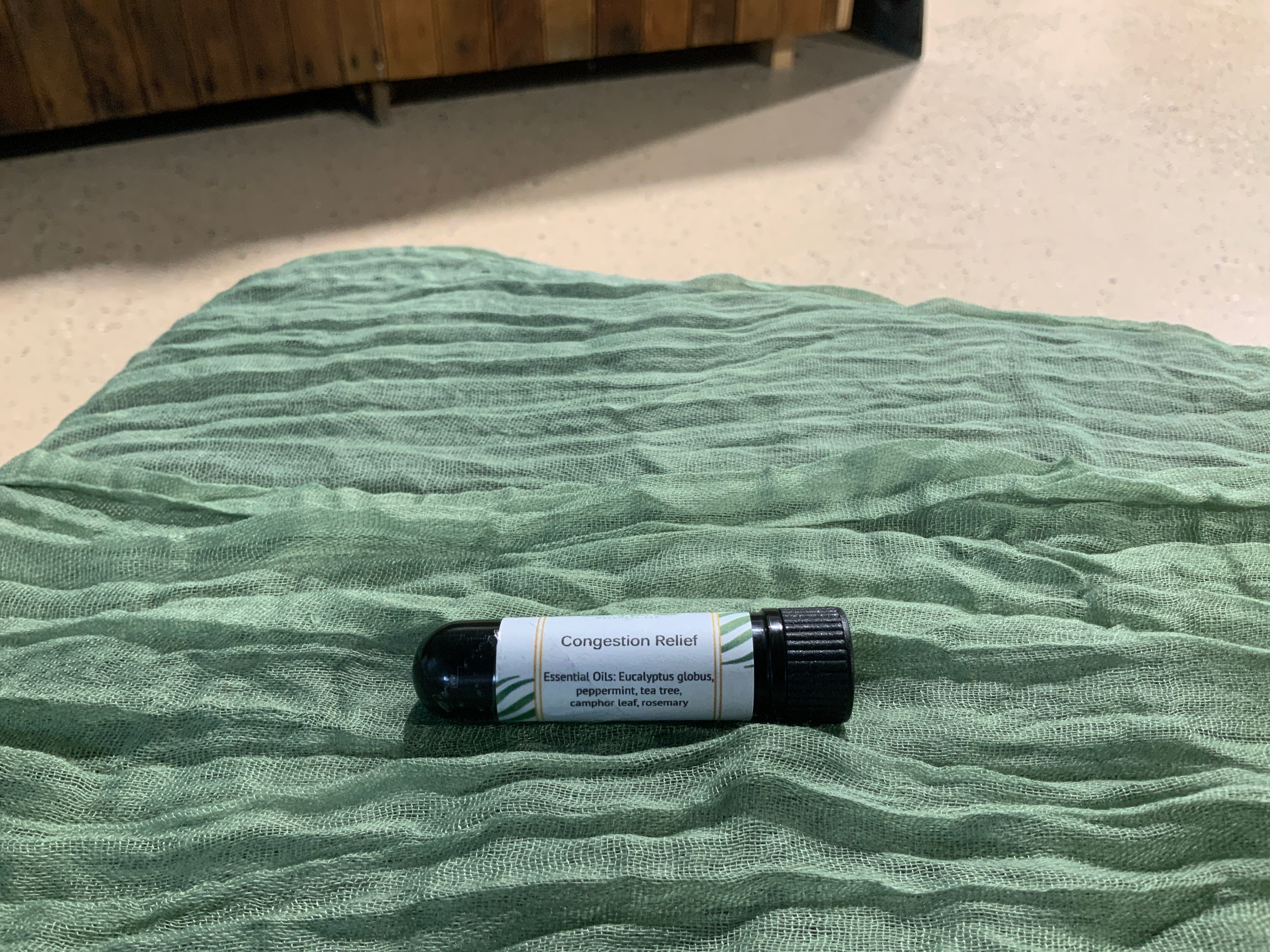 Congestion Relief Essential Oil inhaler