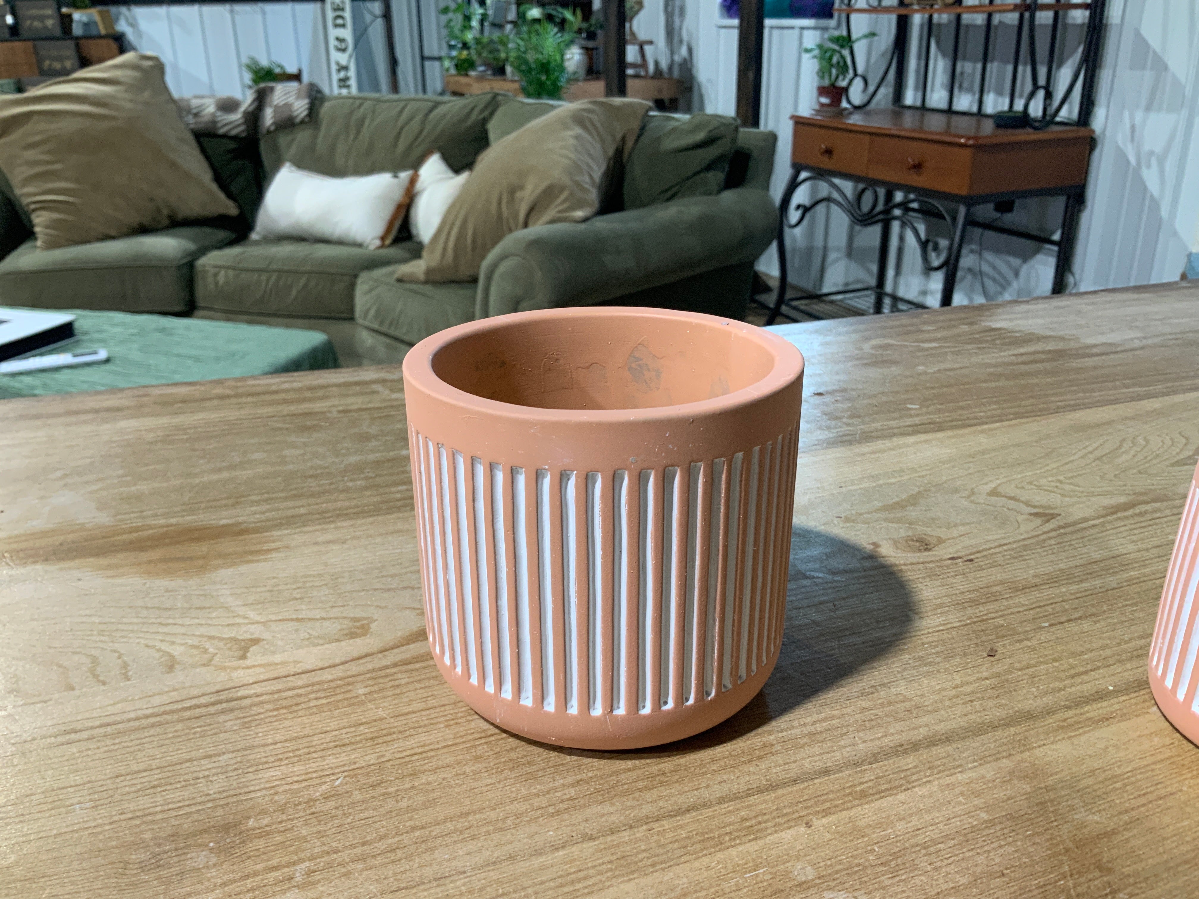 Column Cement Planter- Medium