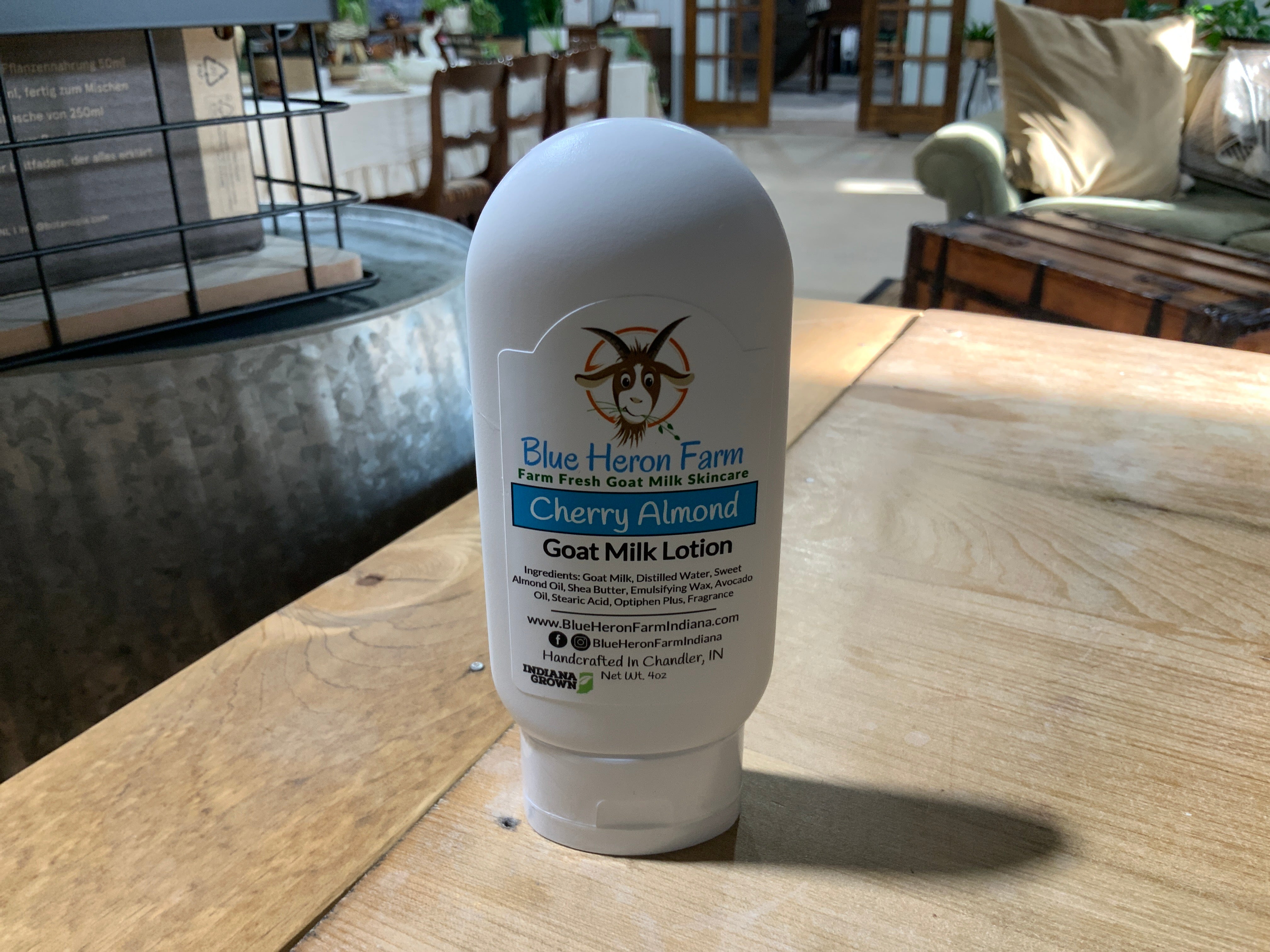 Cherry Almond- goat milk lotion- 4oz