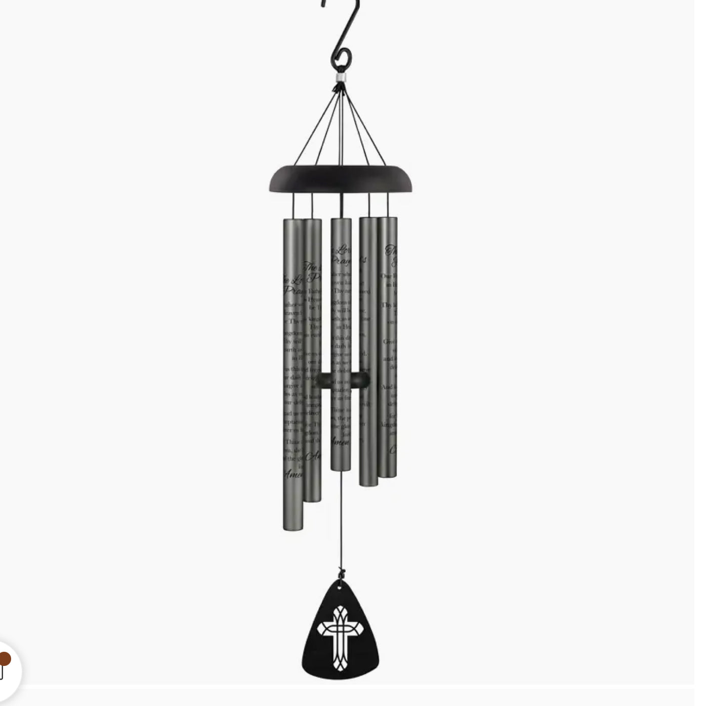 Lord’s Prayer 30” Charcoal Sonnet Chime