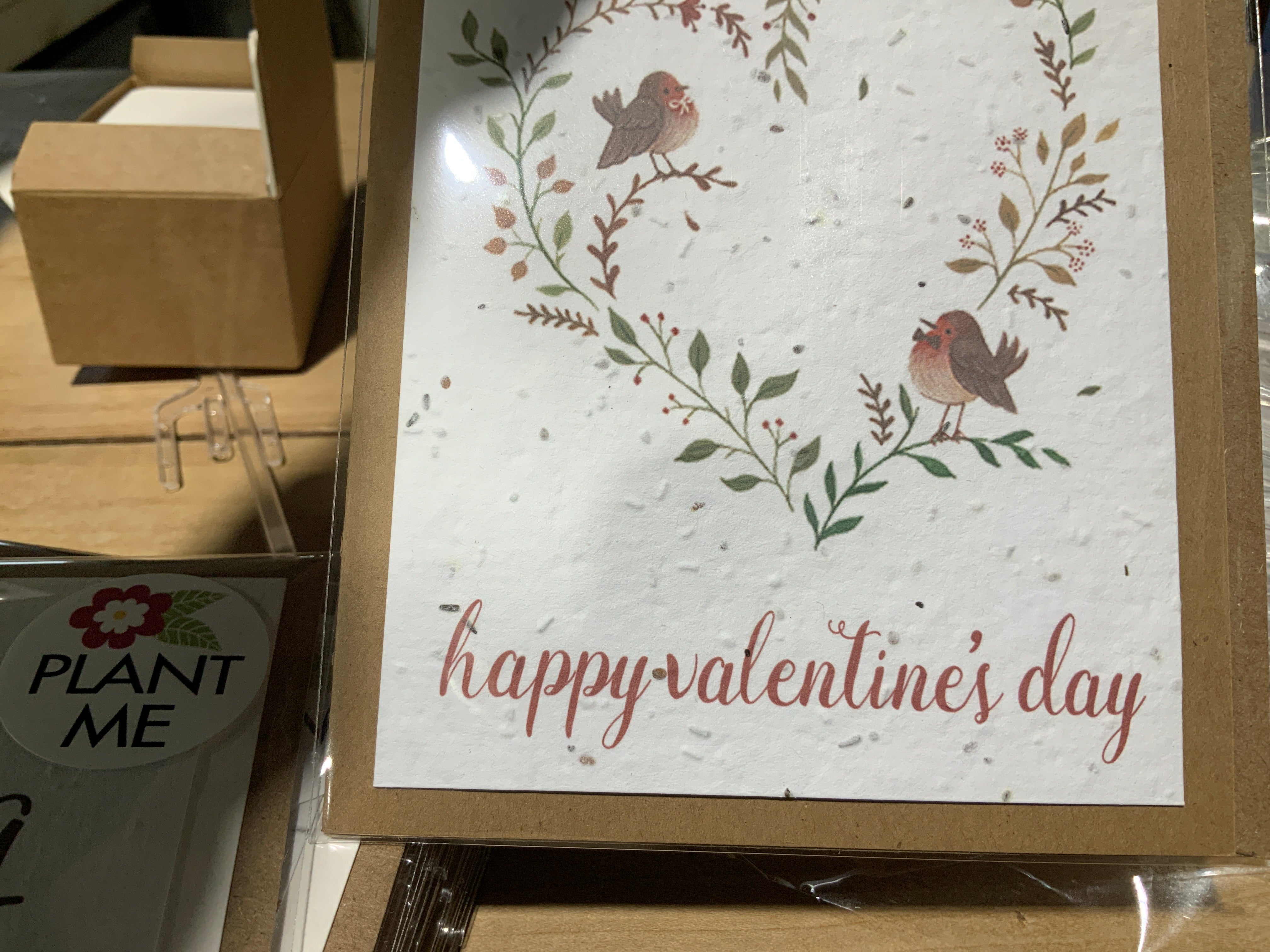Plantable card- happy valentine’s