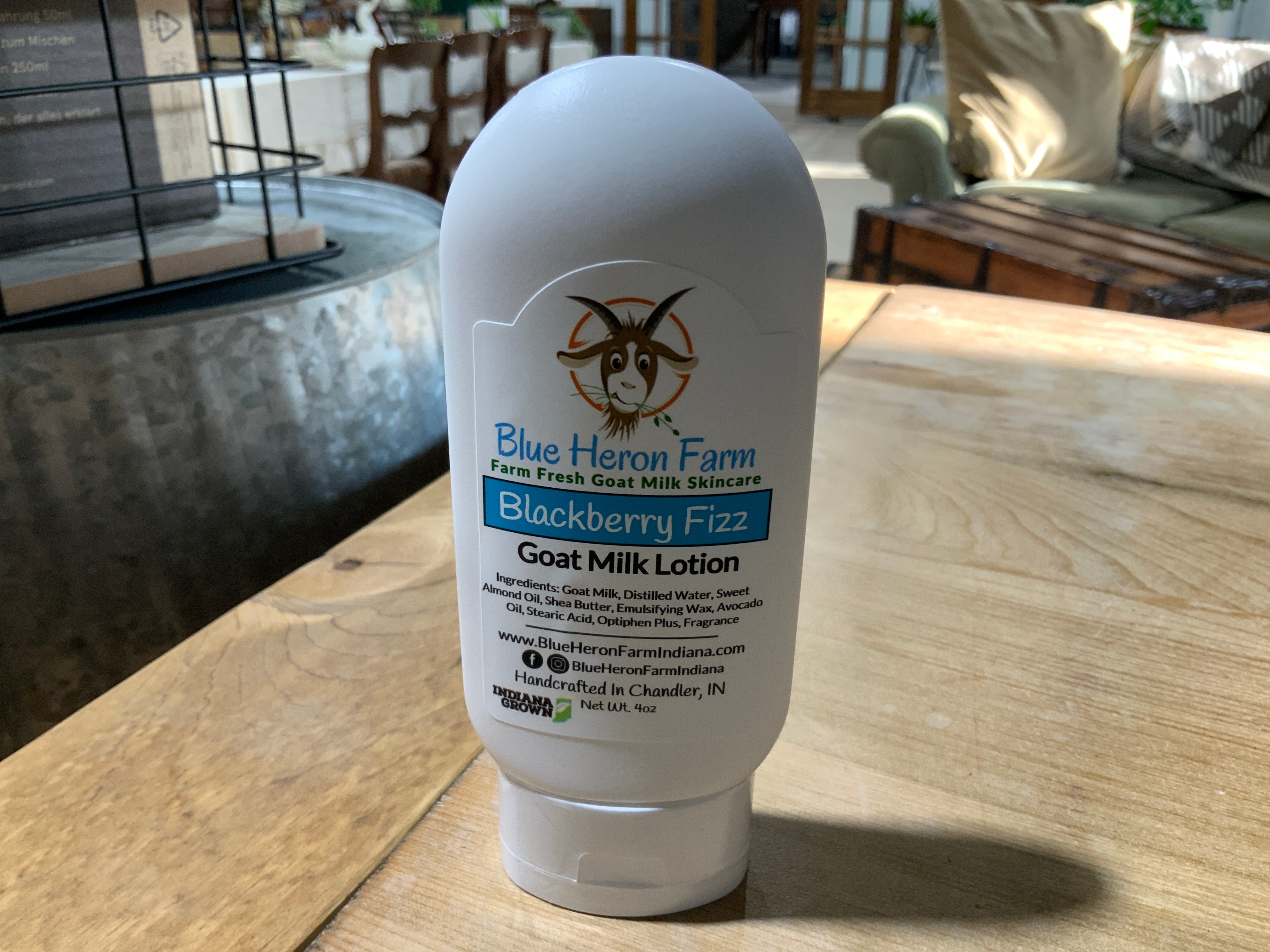 Blackberry Fizz- goat milk lotion- 4oz