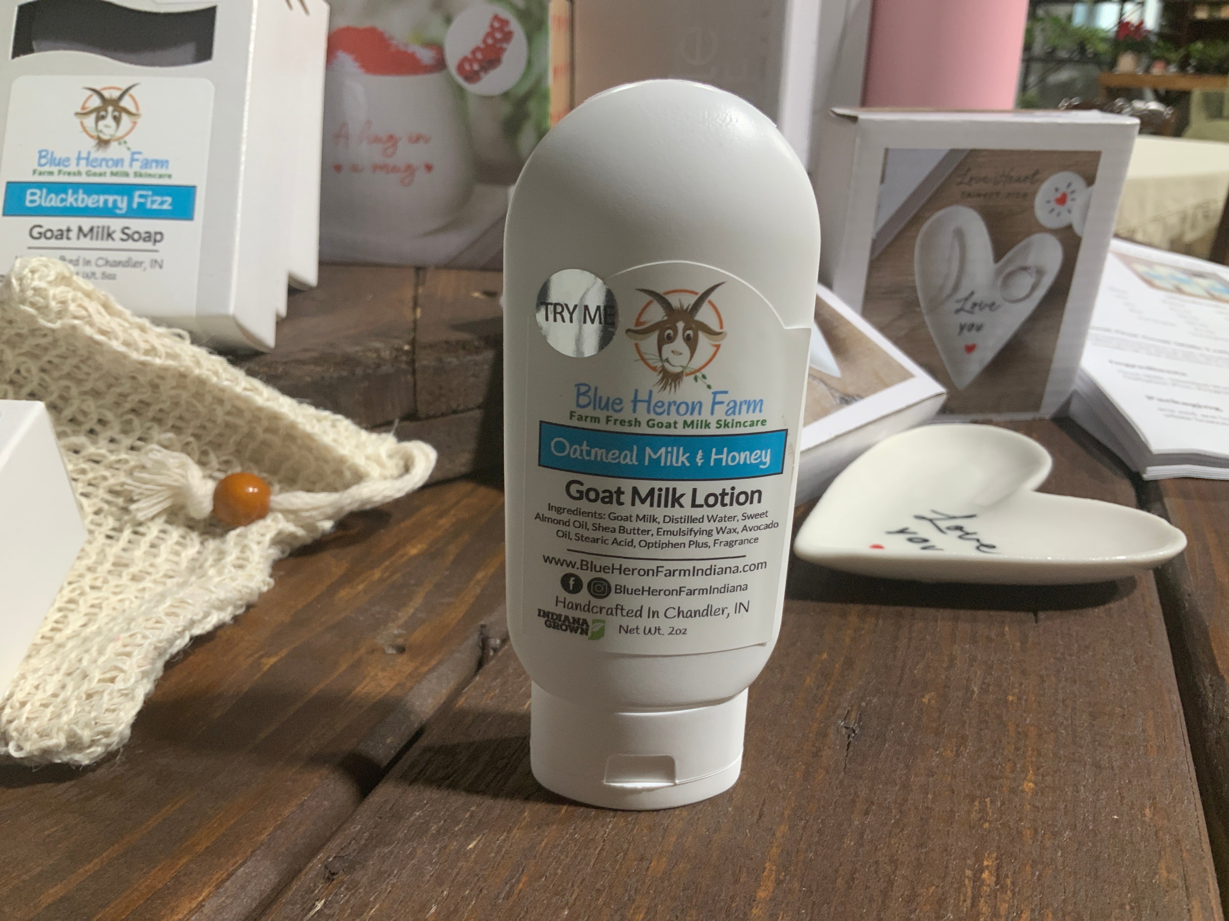 Oatmeal Milk & Honey- goat milk lotion- 2oz