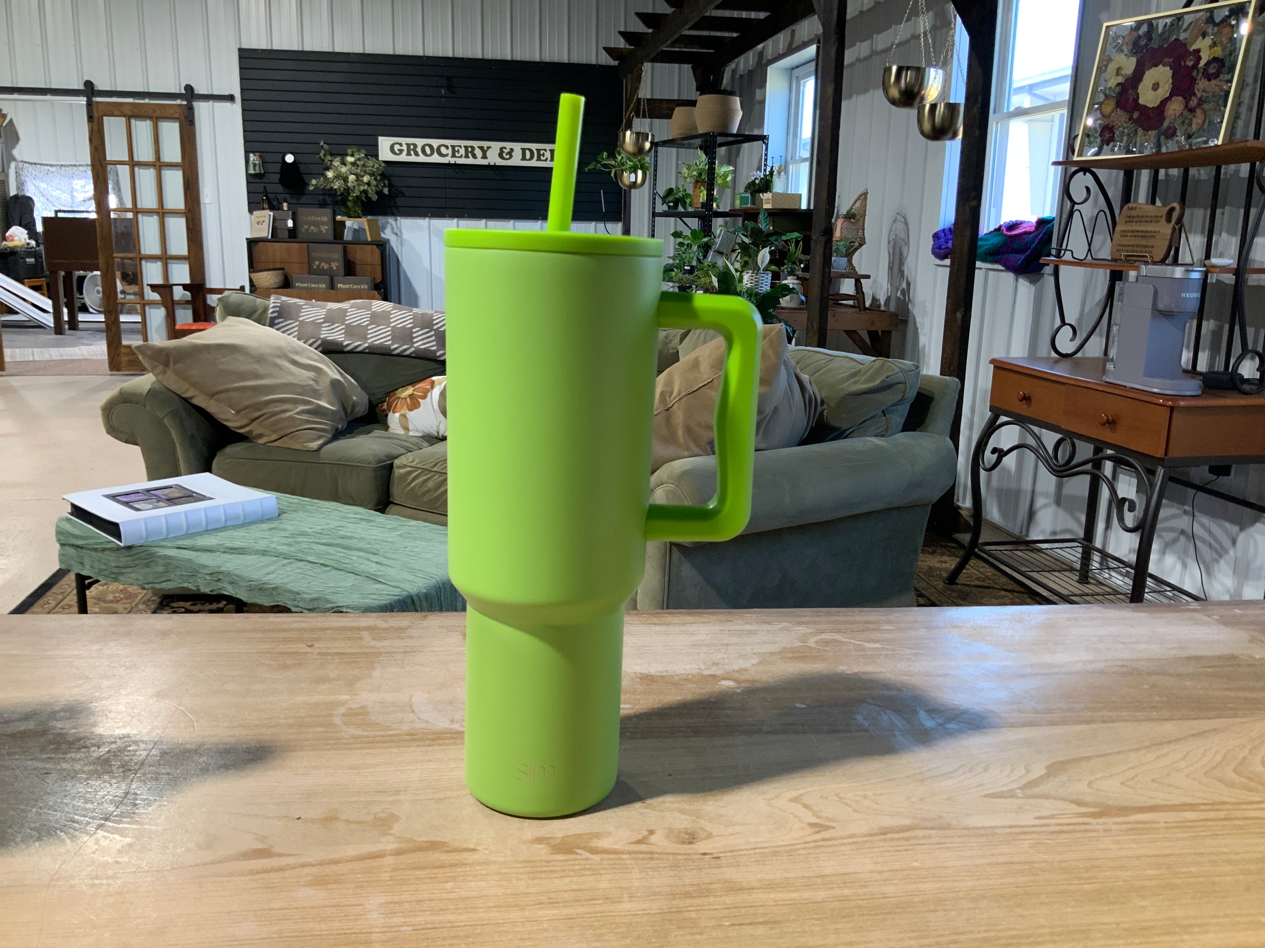 Neon Green Trek Tumbler 40oz