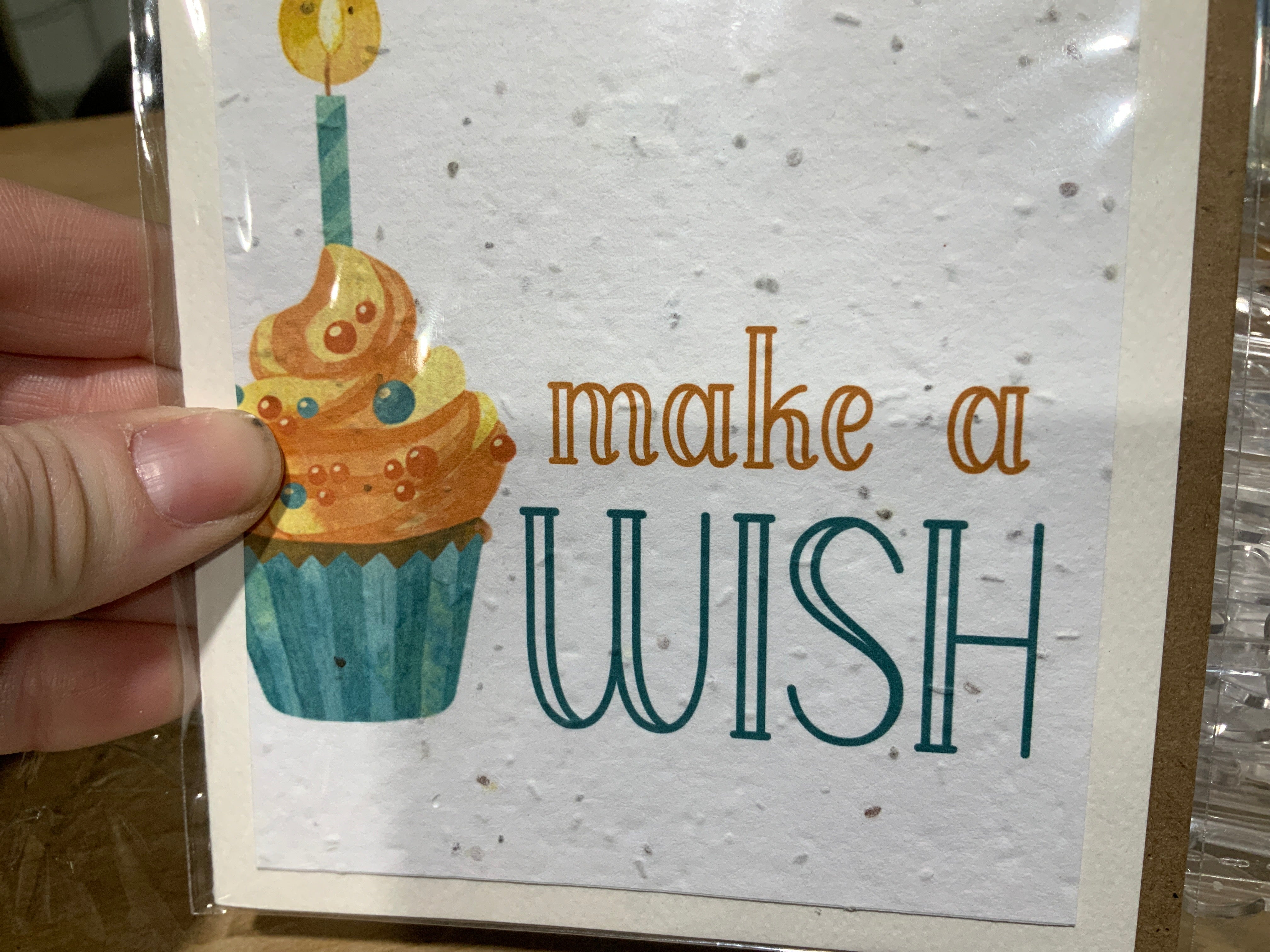 Plantable Card- make a wish