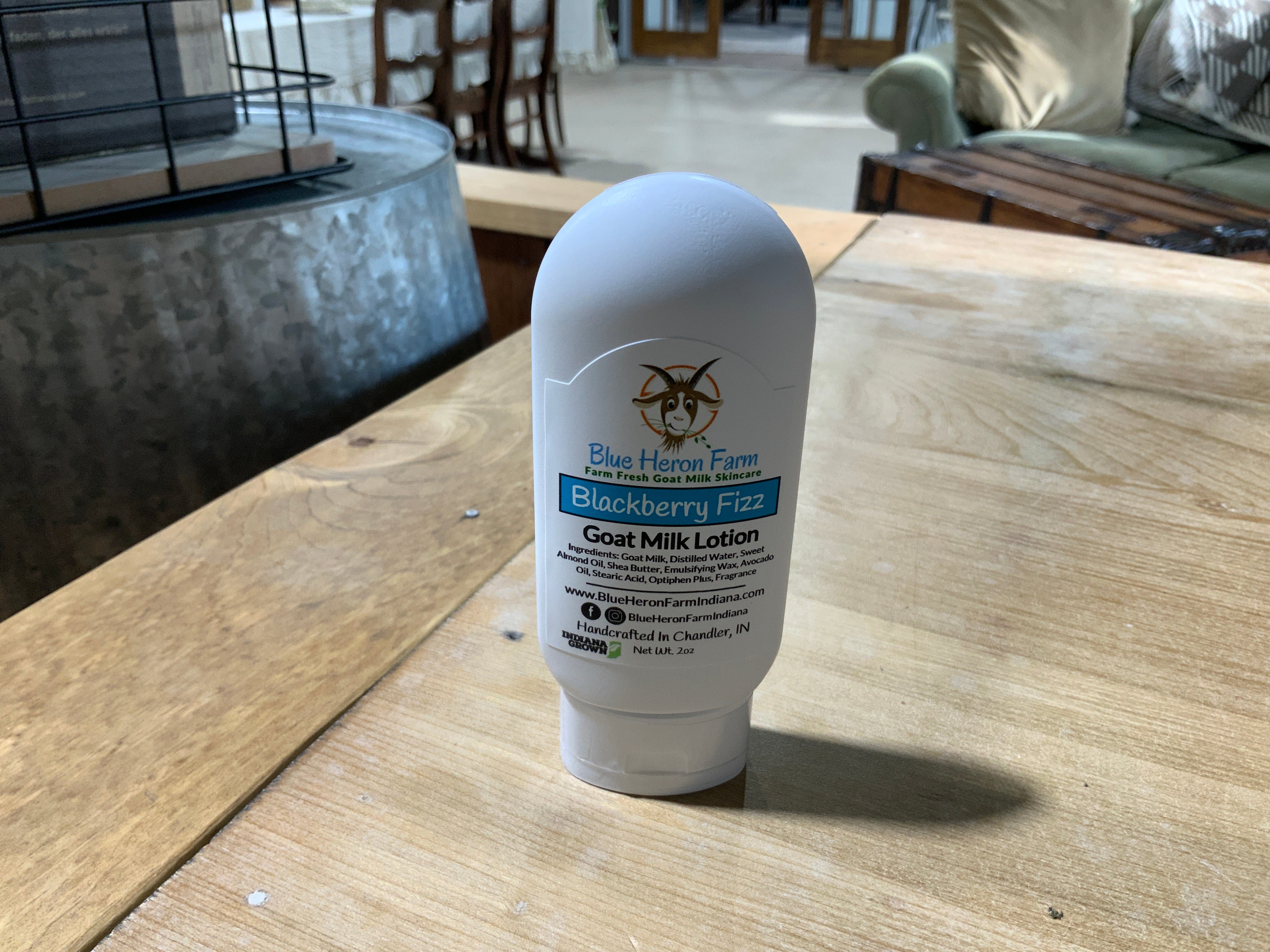 Blackberry Fizz- goat milk lotion- 2oz