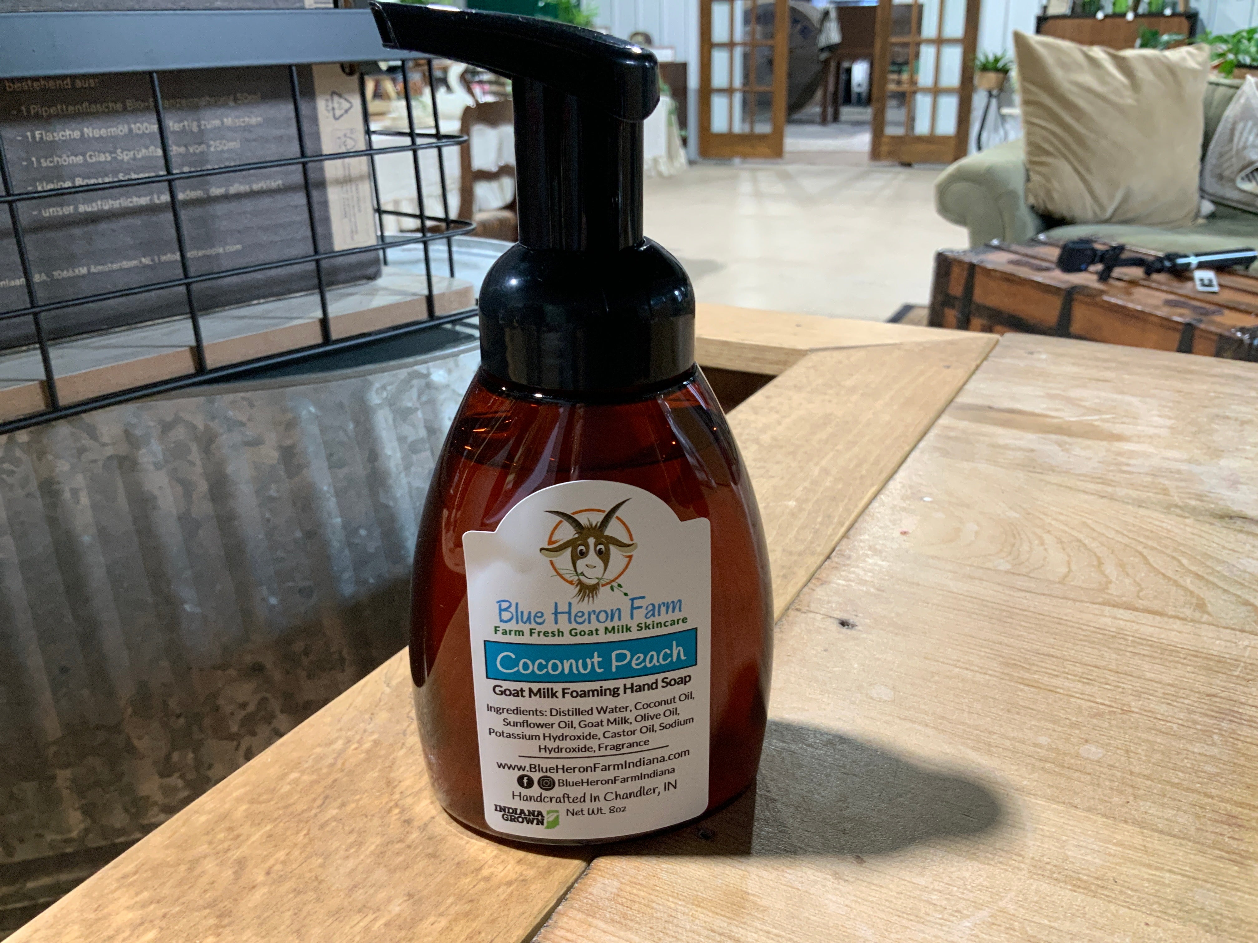 Coconut Peach- foaming hand soap