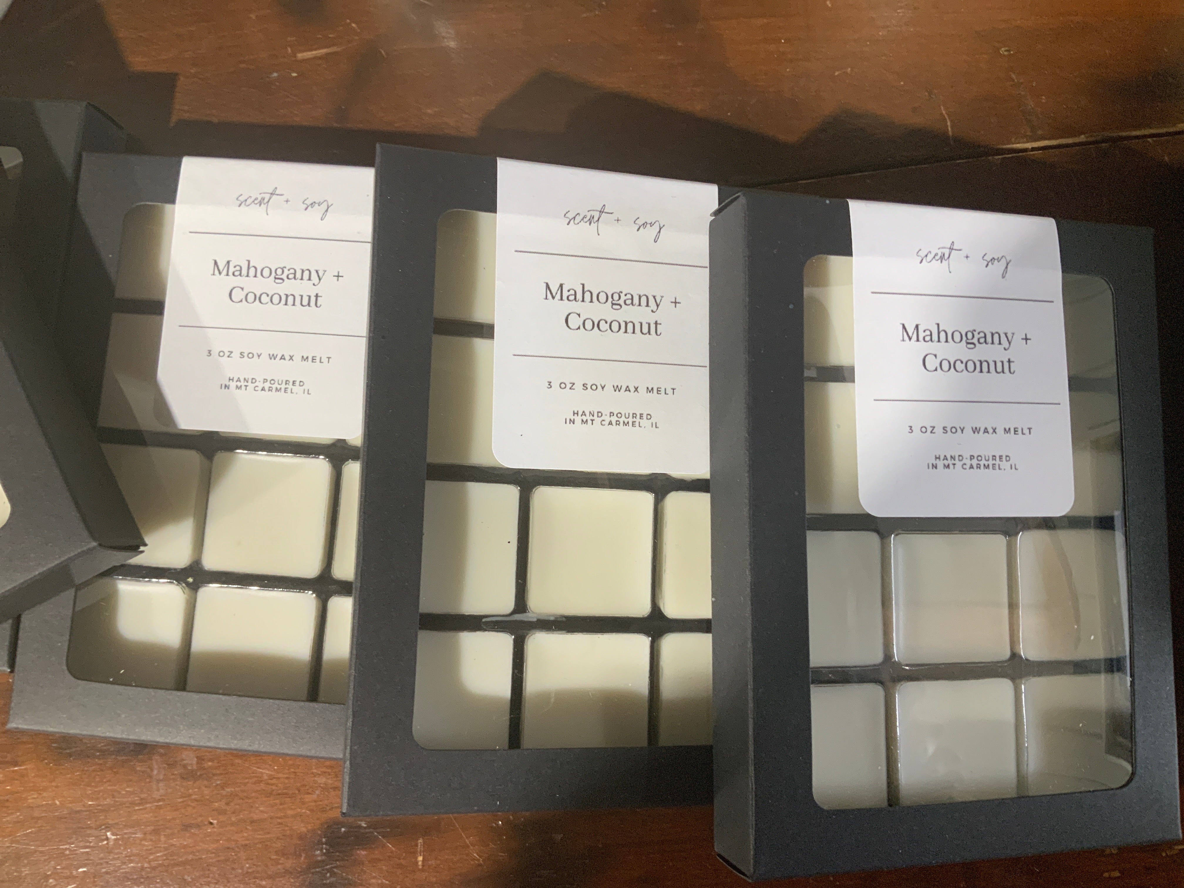 Mahogany and Coconut- wax melts