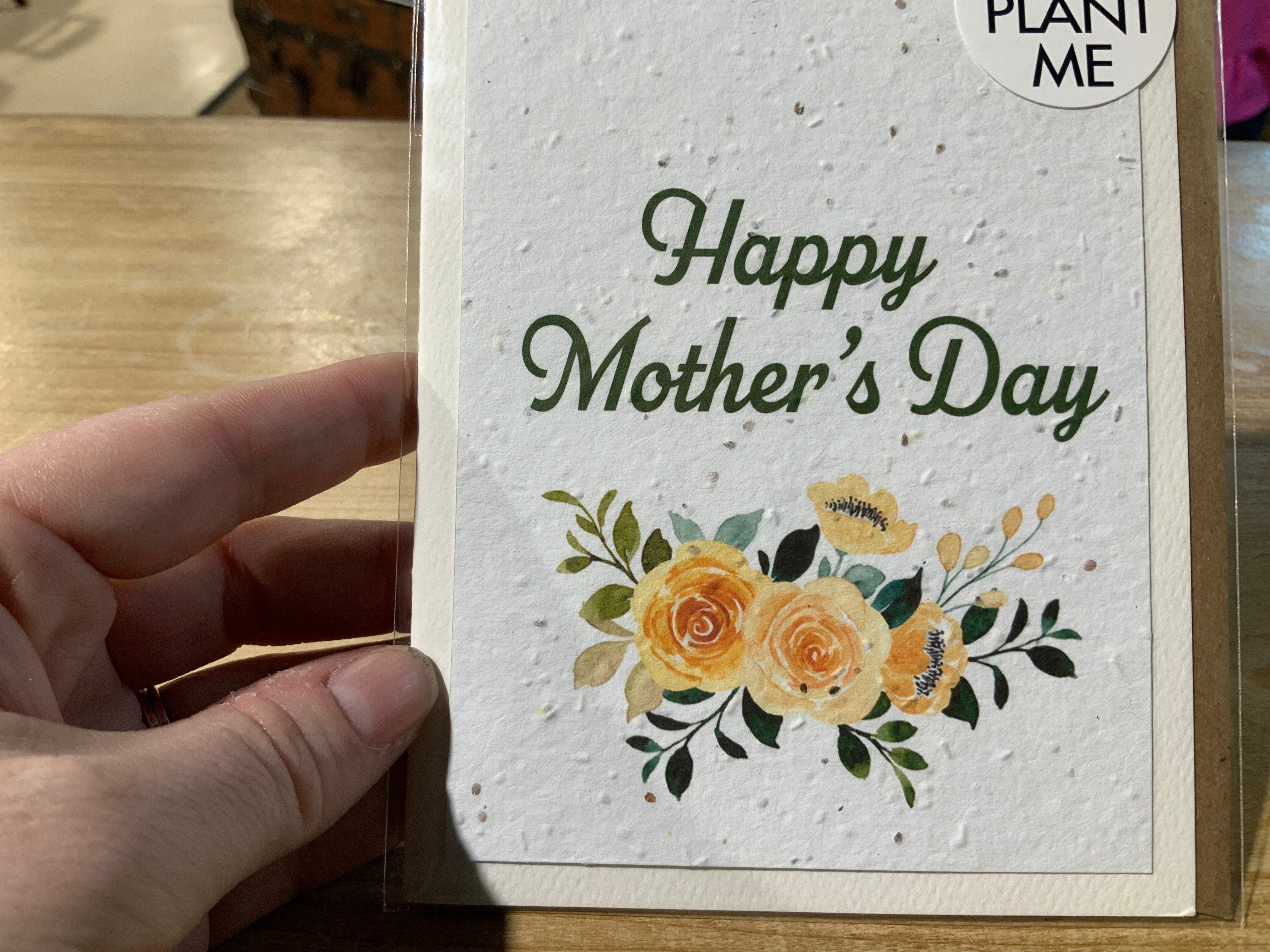 Plantable Seed card- happy Mother’s Day