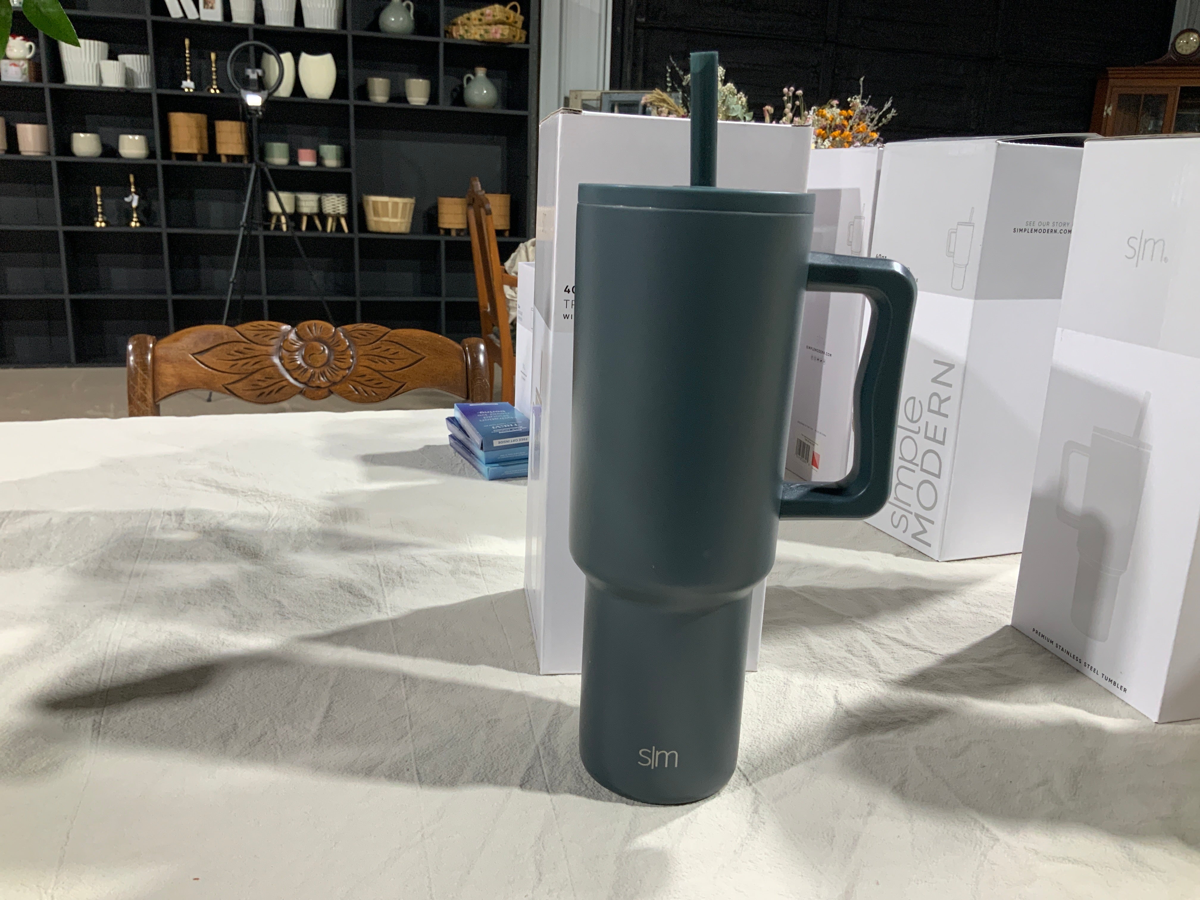 Gray 40oz Trek Tumbler