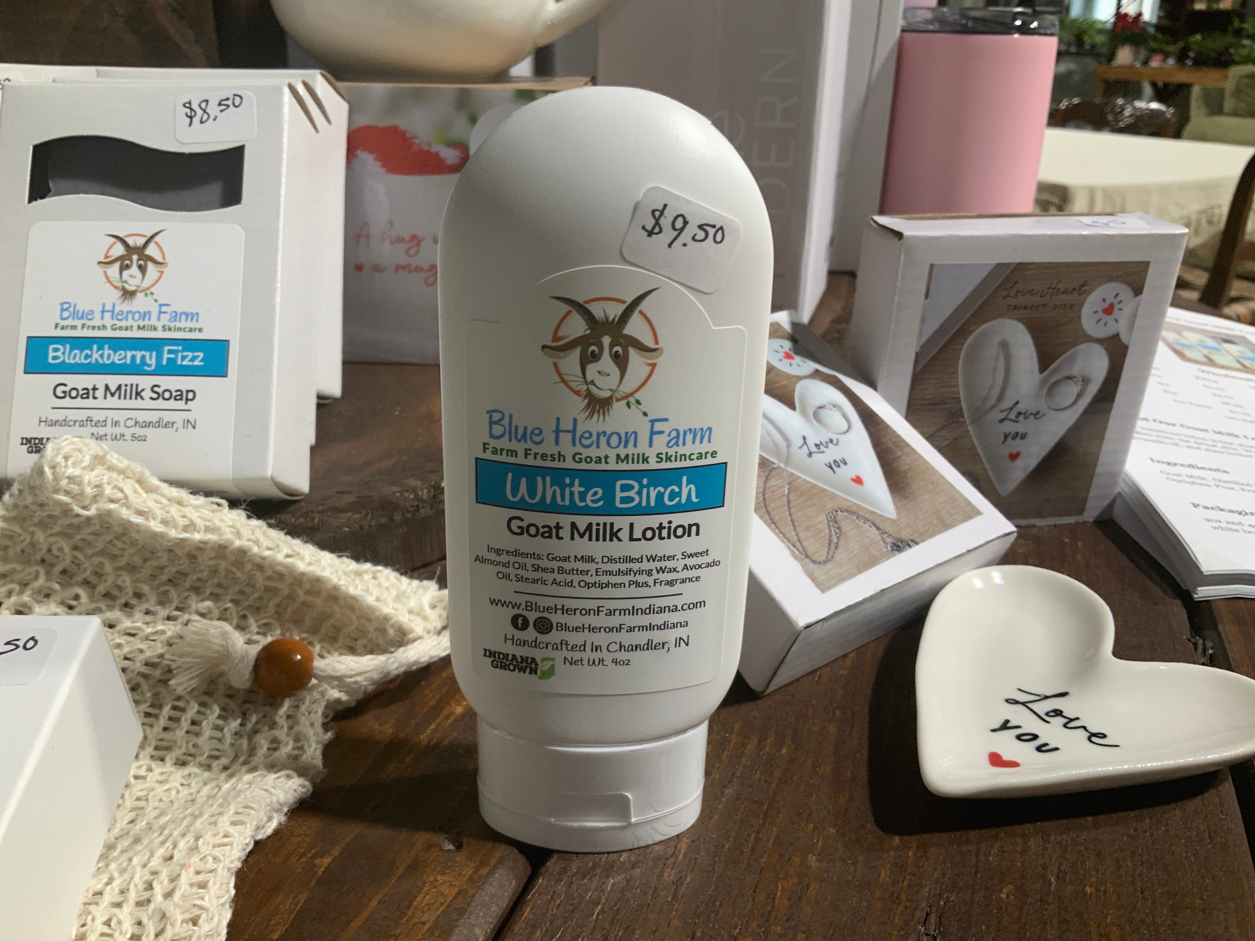 White Birch- goat milk lotion- 4oz