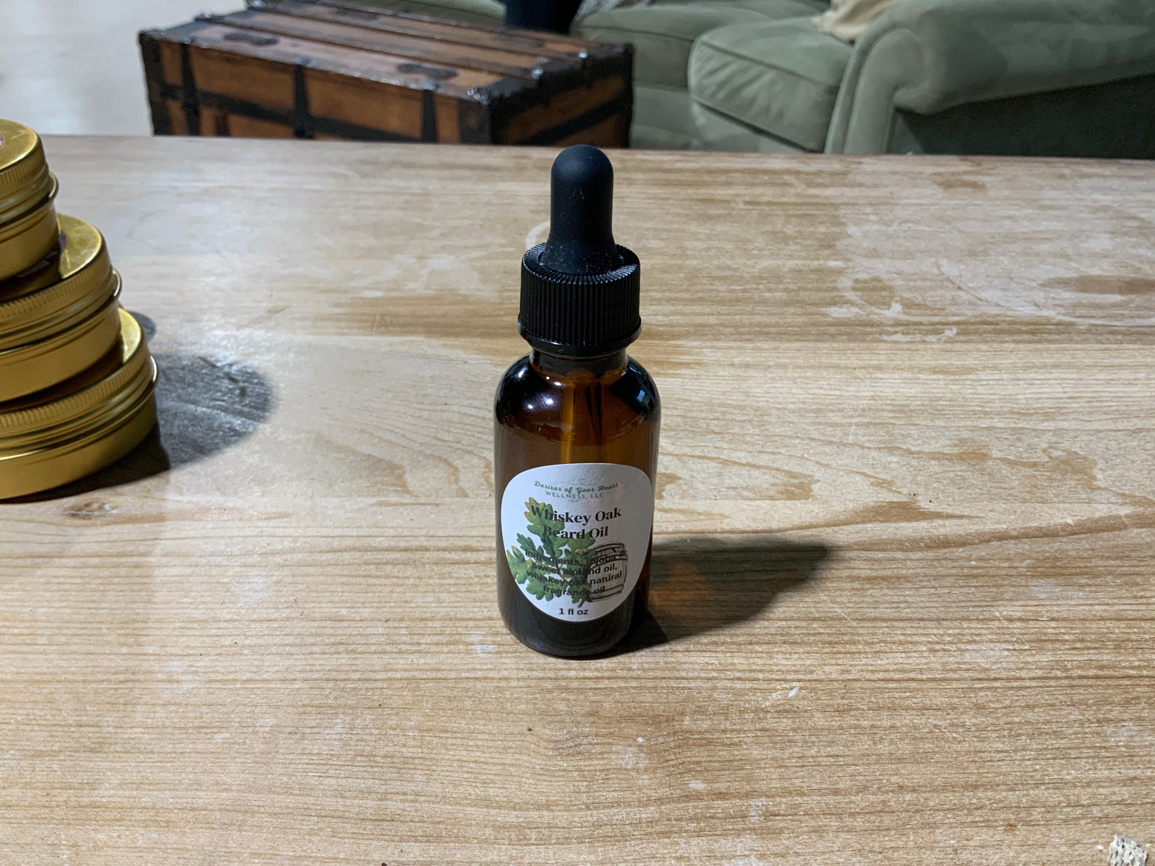 Whiskey Oak Beard Oil