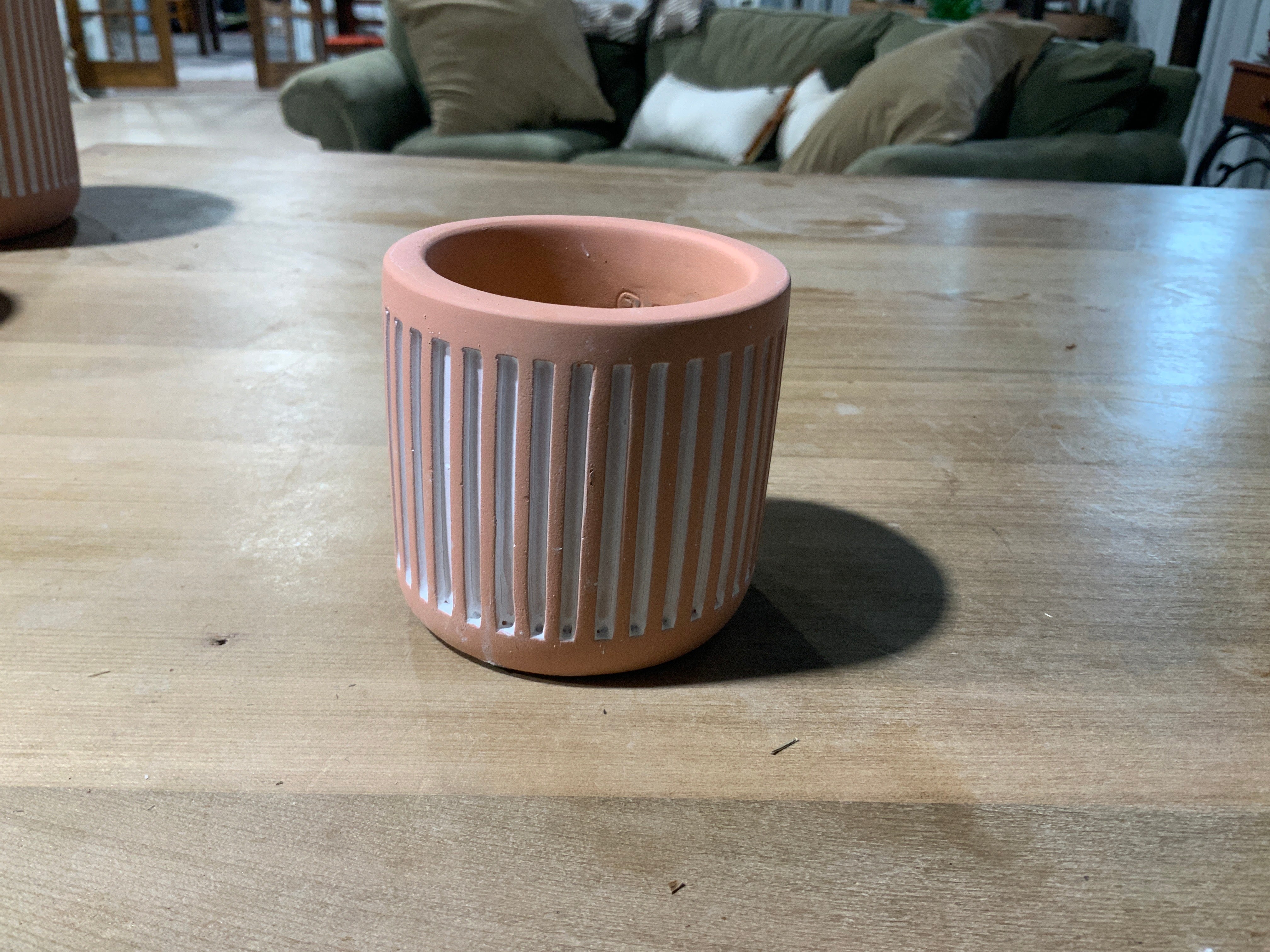 Column Cement Planter- small