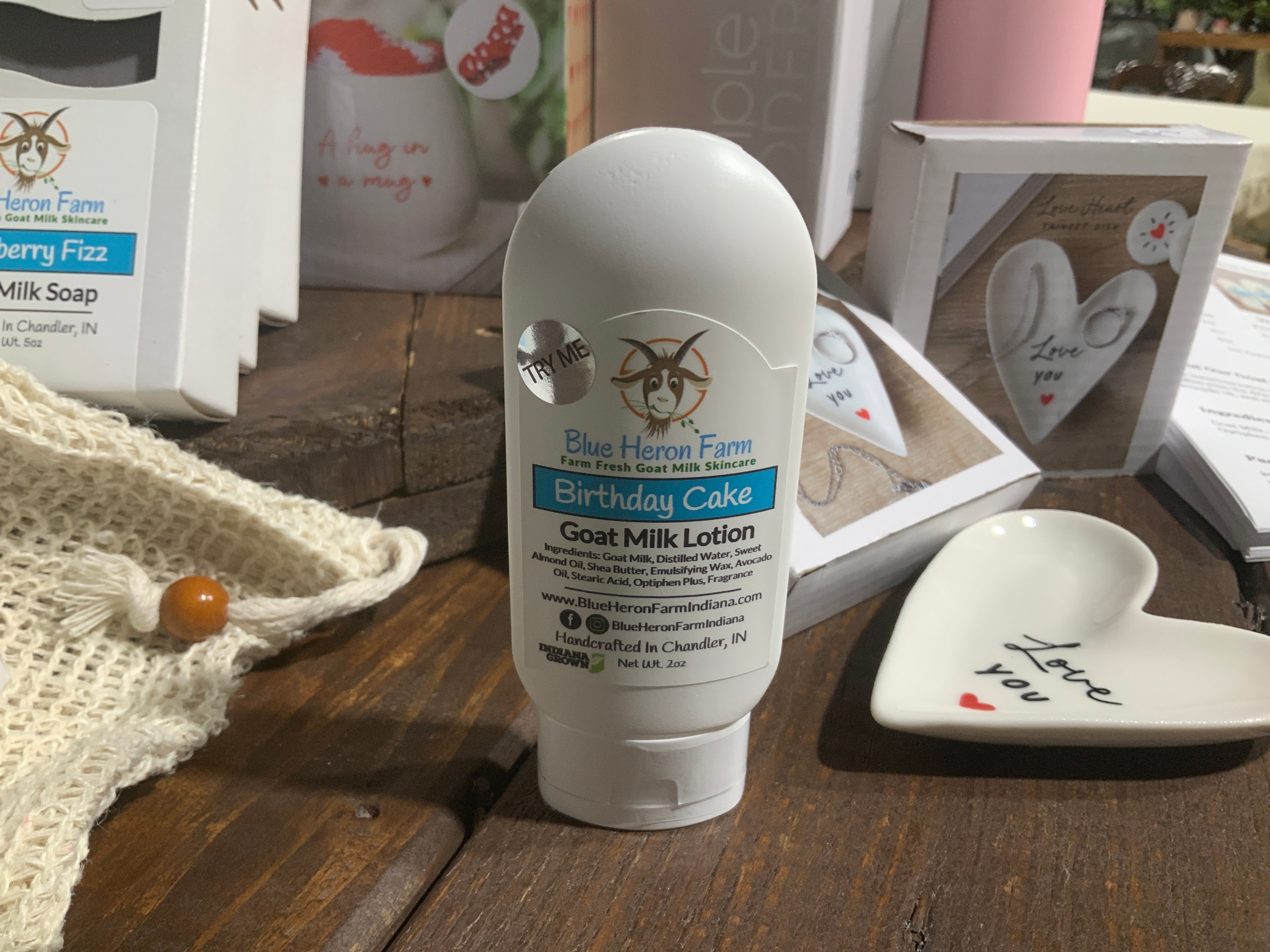 Birthday Cake- goat milk lotion- 2oz
