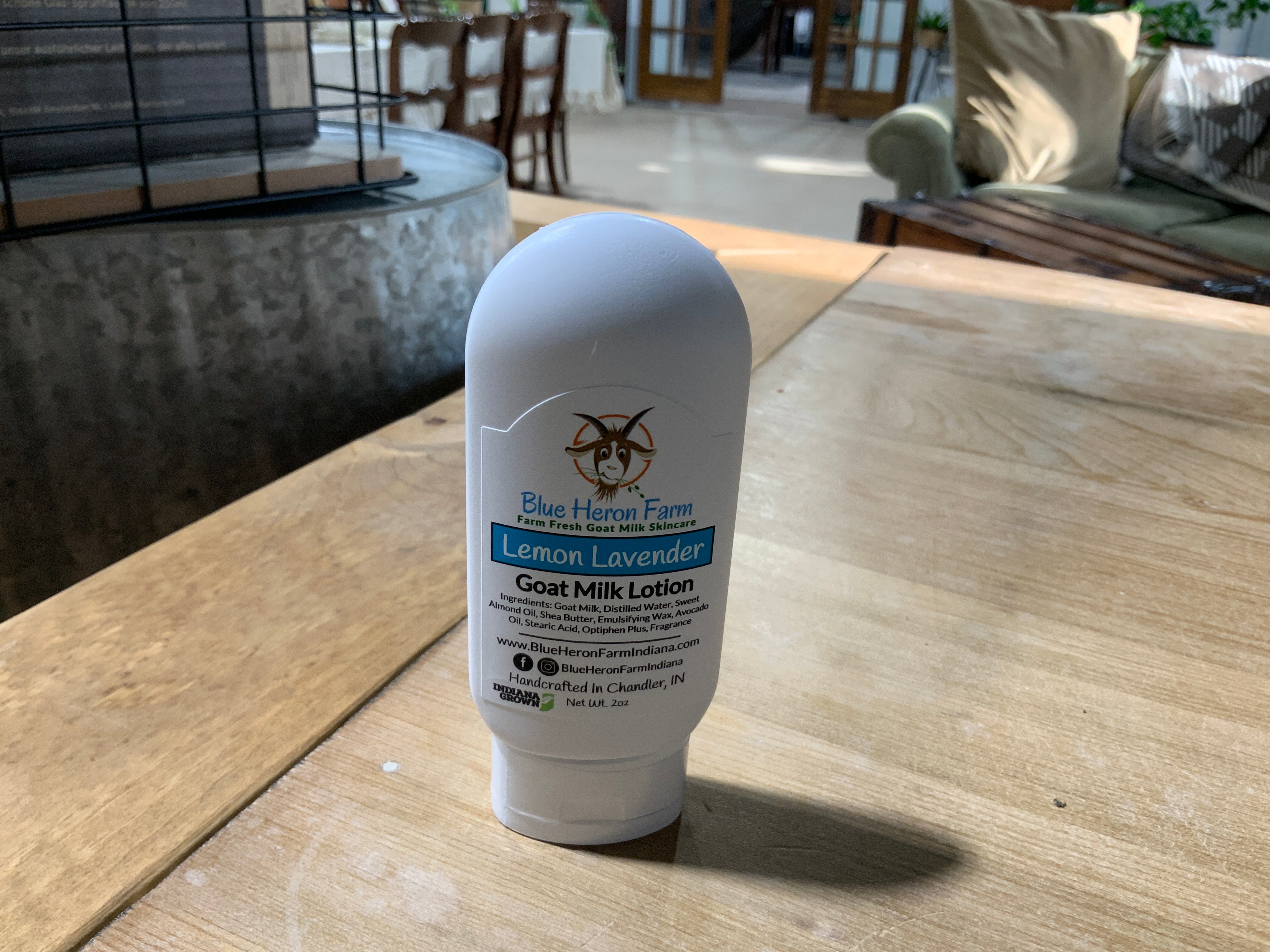 Lemon Lavender- goat milk lotion- 2oz