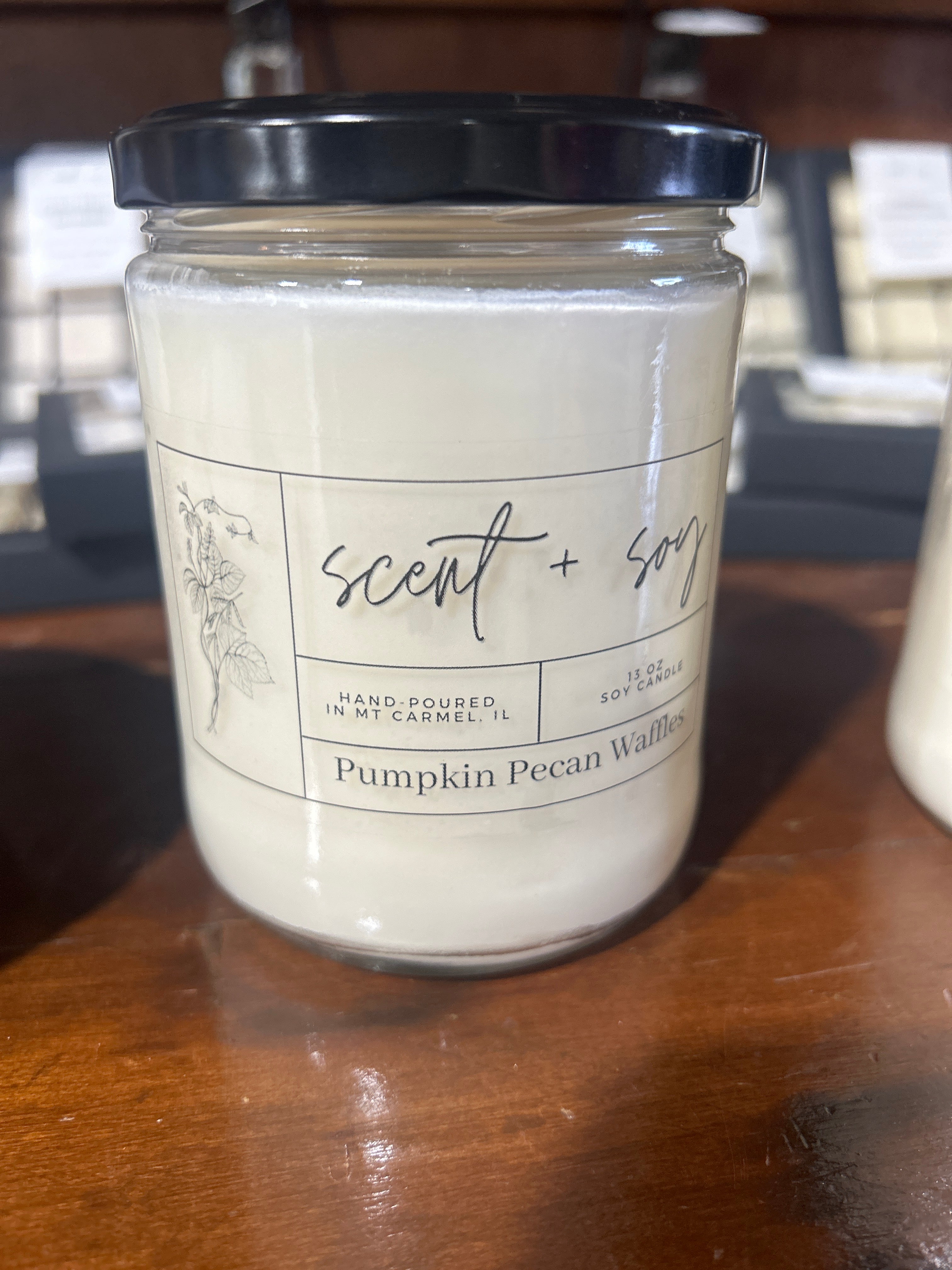Pumpkin Pecan Waffles-13 oz candle