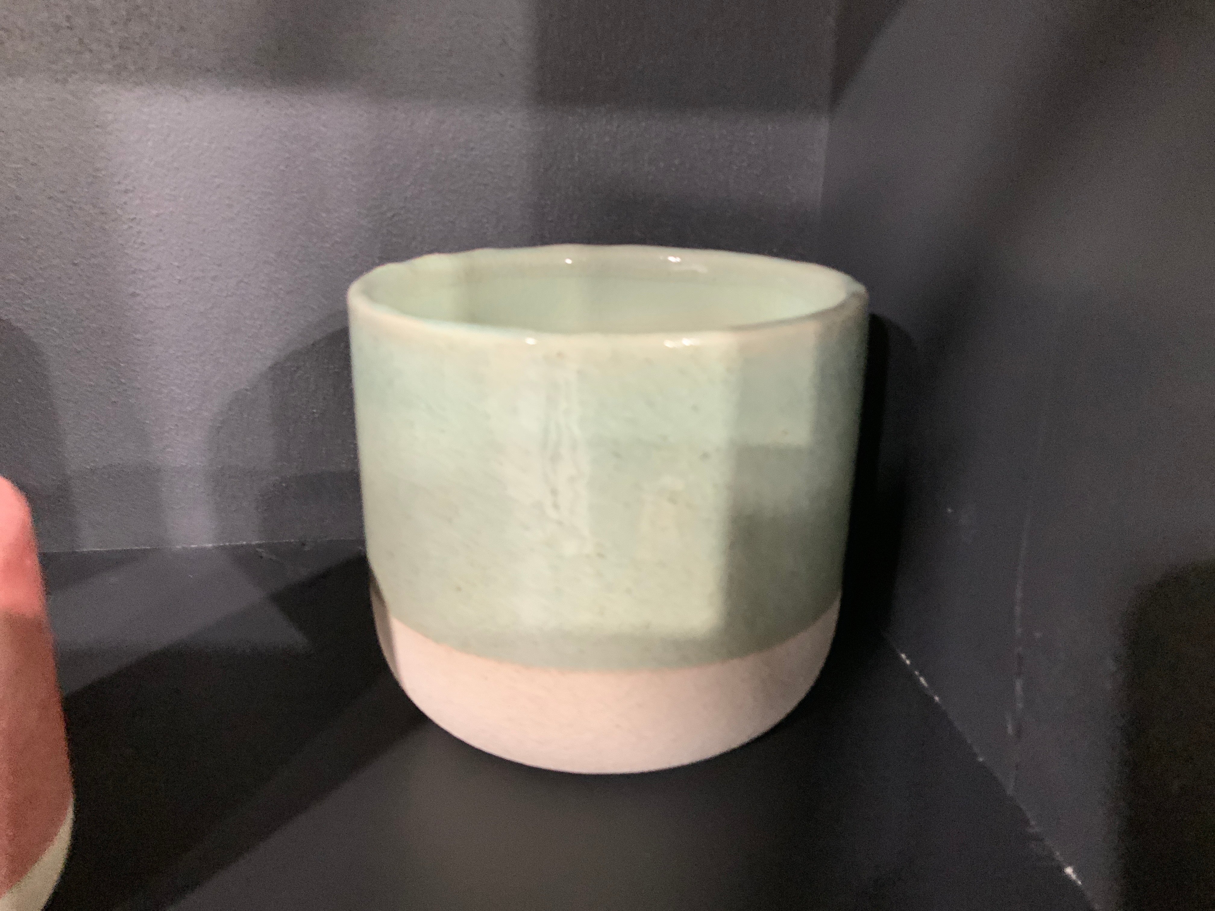 Napoli Ceramic Planter- Emerald Green
