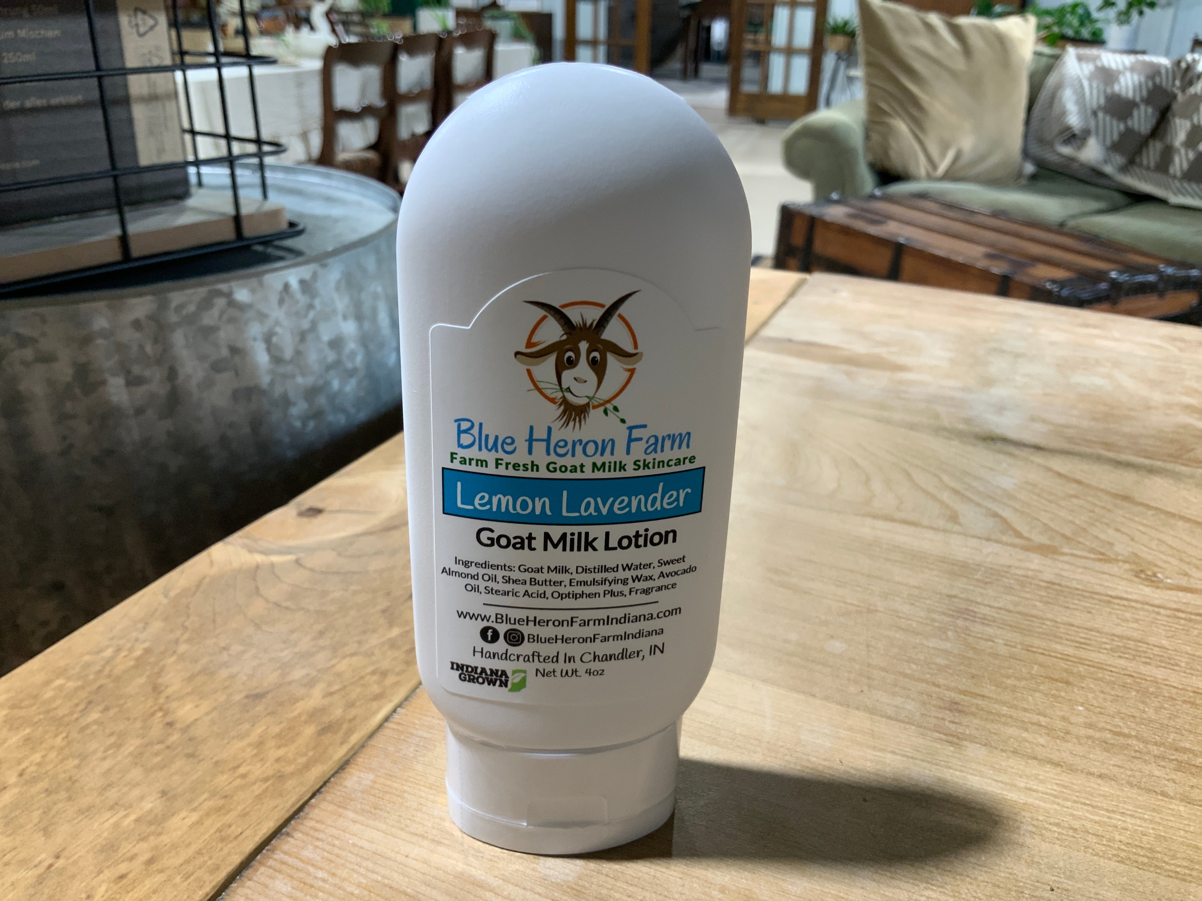 Lemon Lavender- goat milk lotion- 4oz