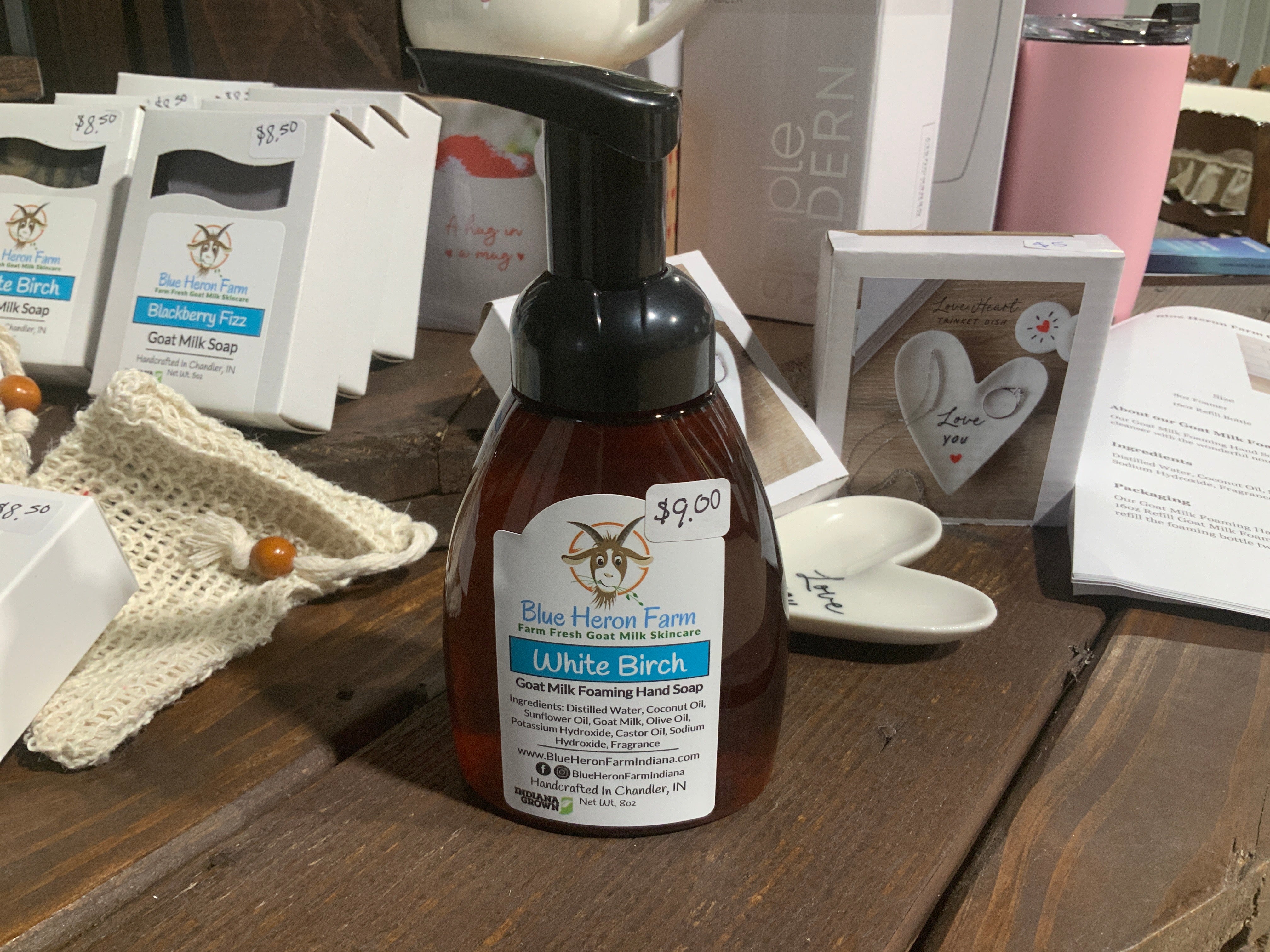 White Birch- Foaming Soap- 8oz