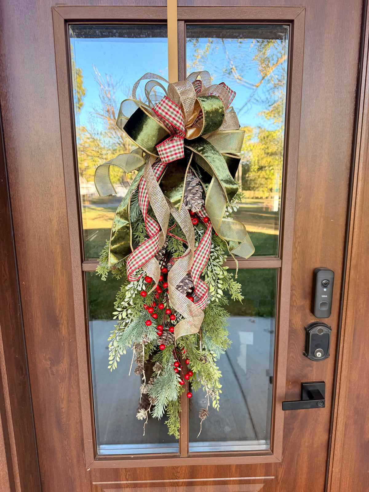 Holiday Door Swag