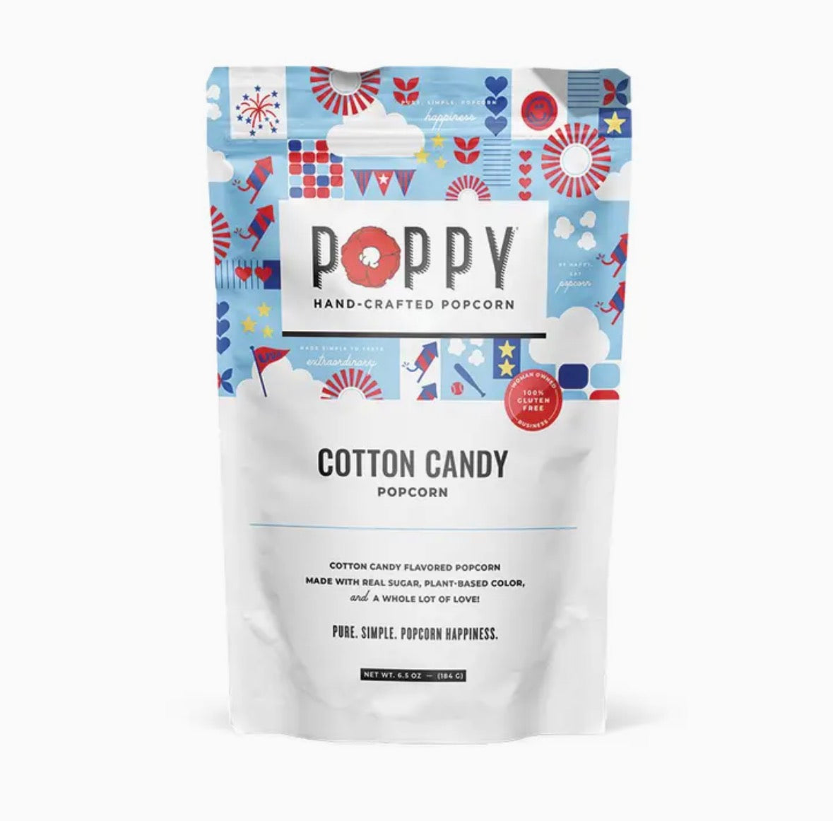 Cotton candy popcorn- large bag