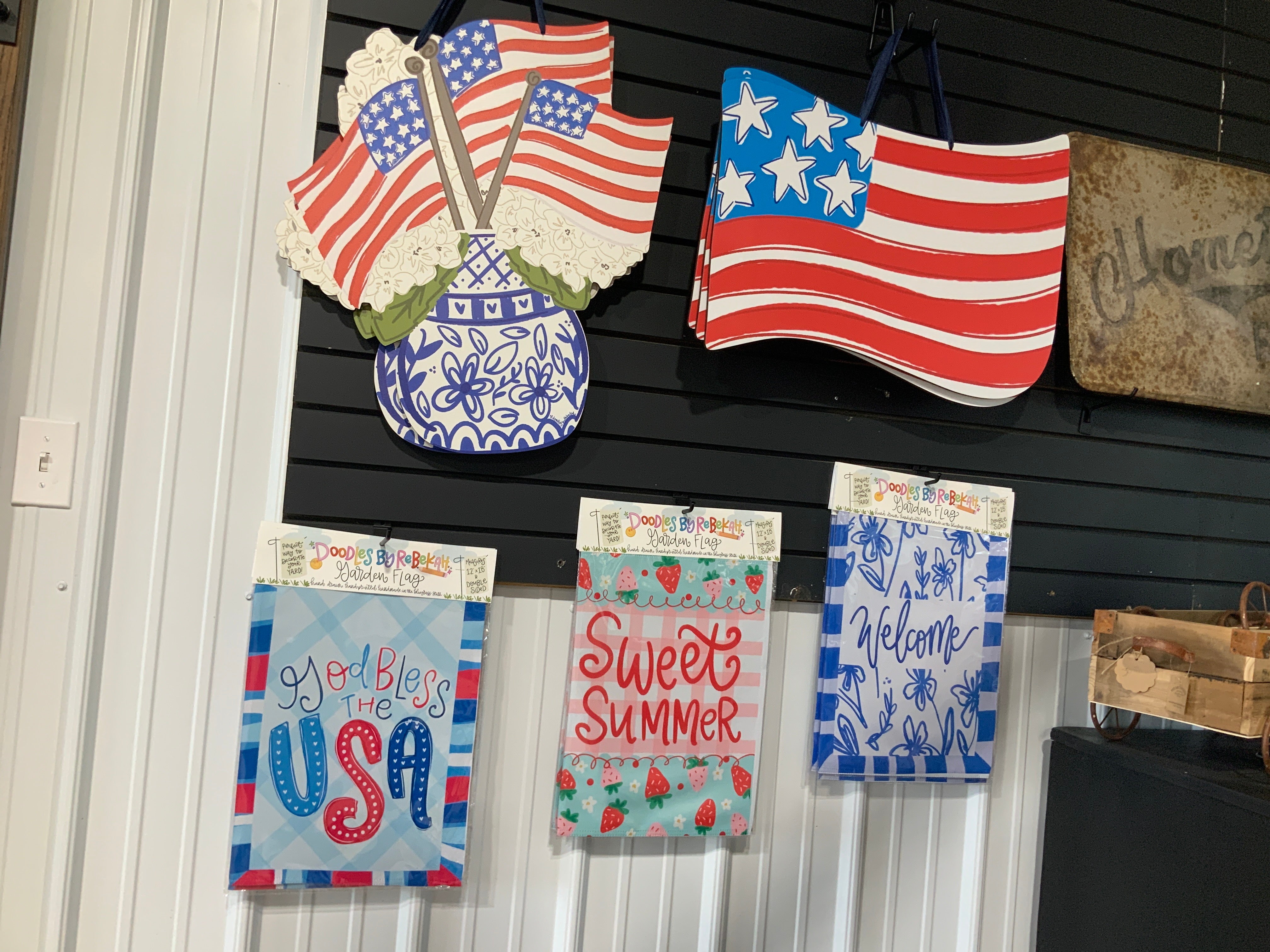 Door Hangers/Flags/stickers
