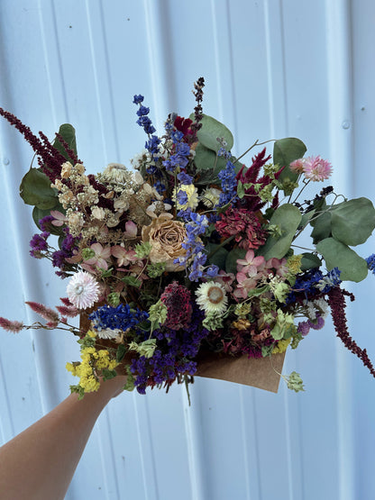 Wrapped Dried Bouquet