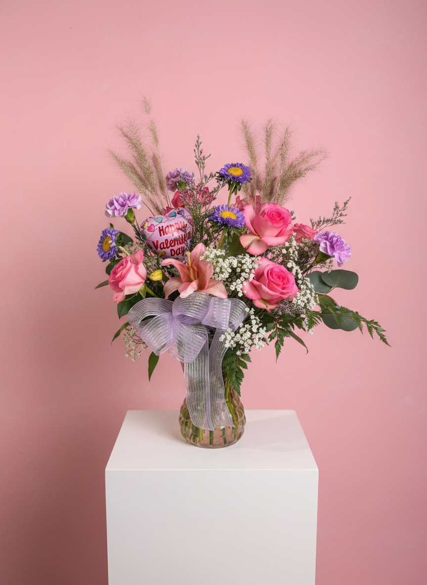 Premium Vase Bouquet