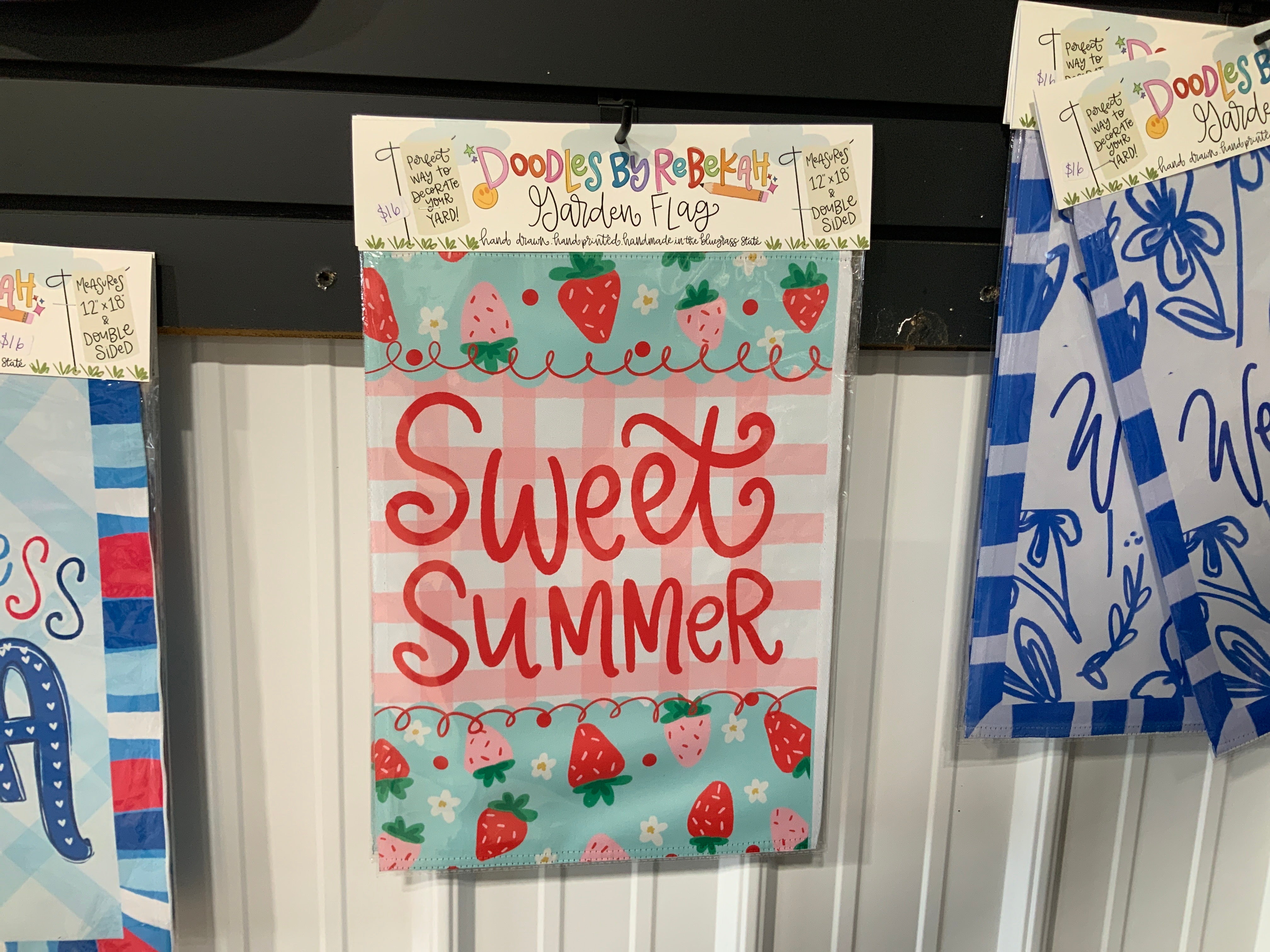Sweet Summer 12x18 garden flag