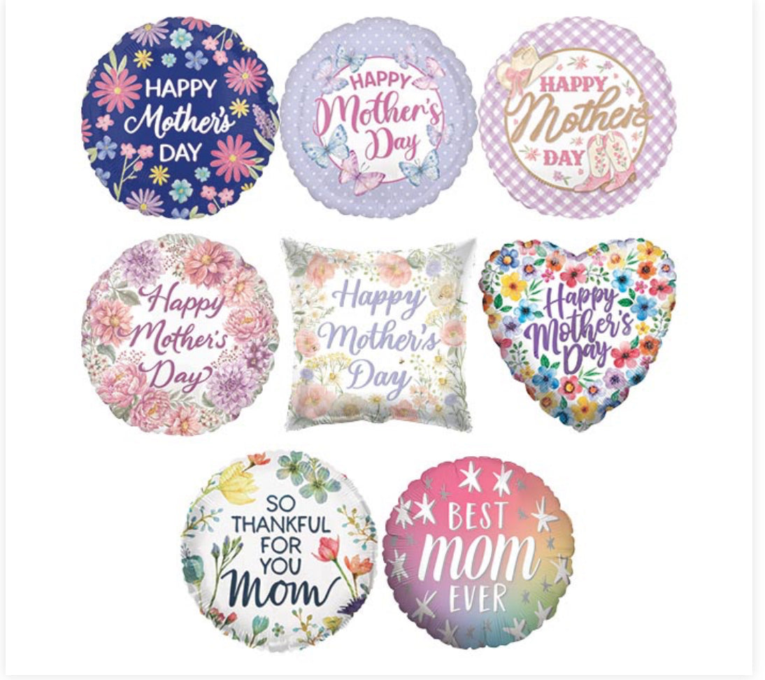 Mother’s Day regular Mylar balloon