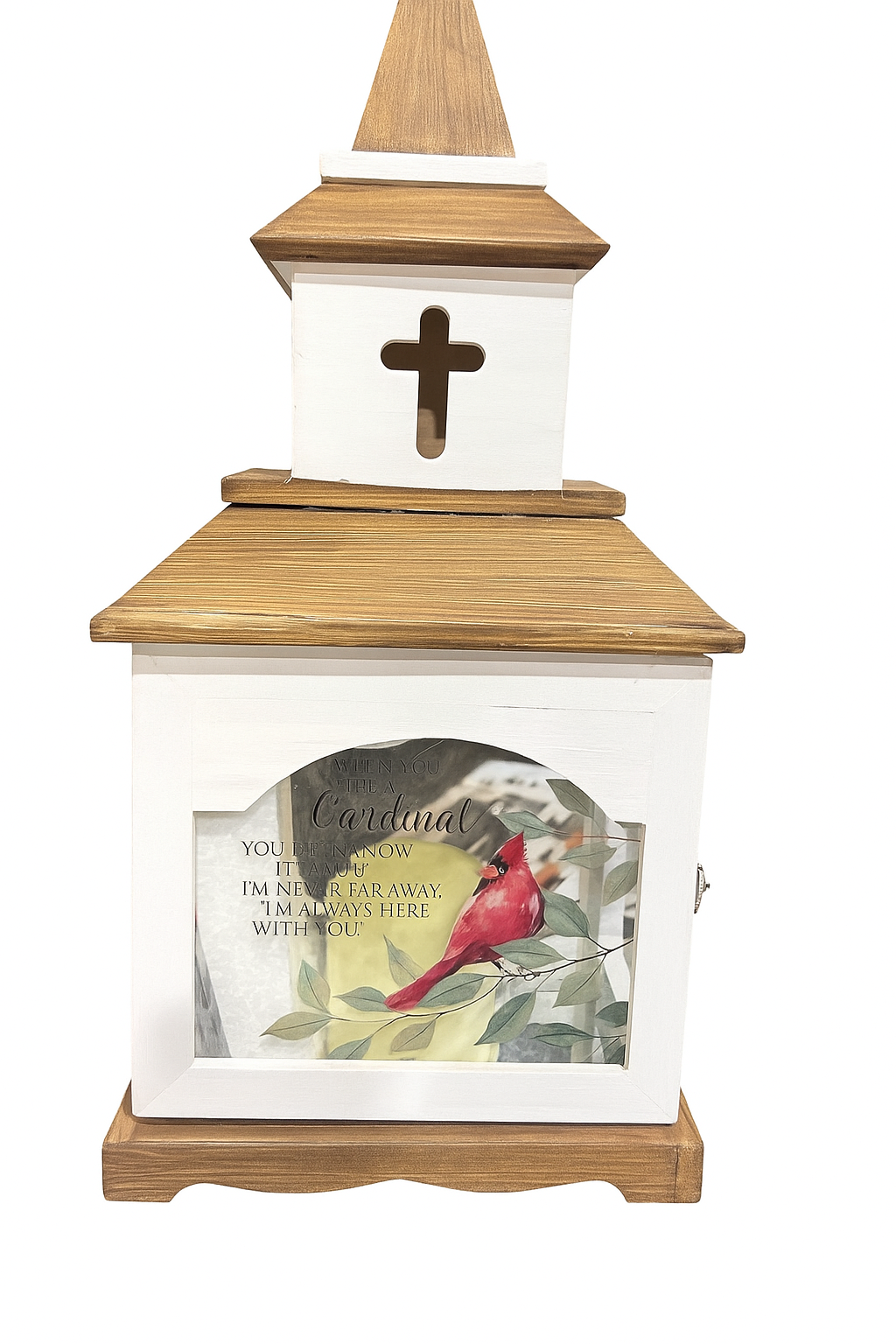 Cardinal Memorial Lantern- 57715- Carson