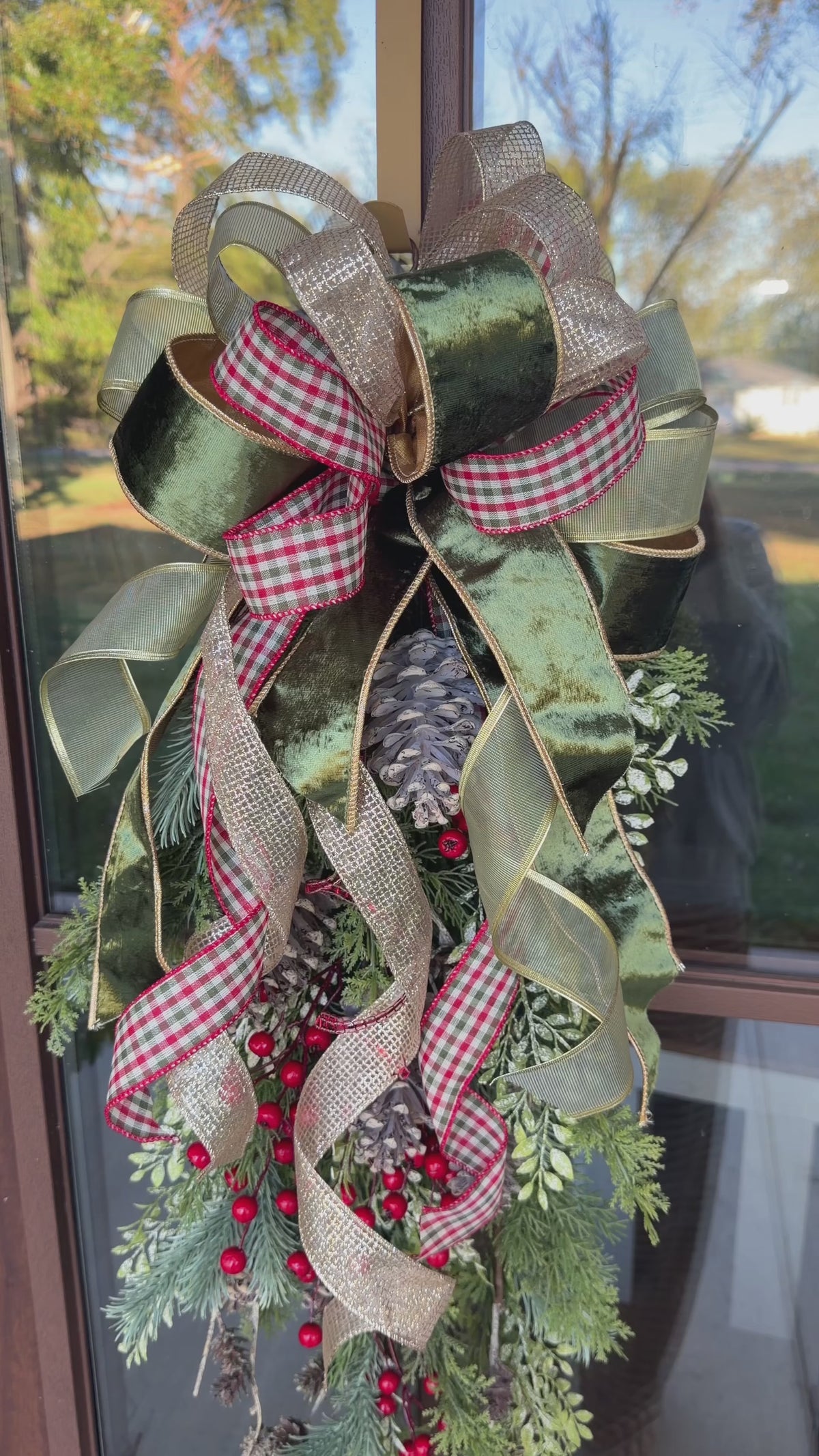 Holiday Door Swag